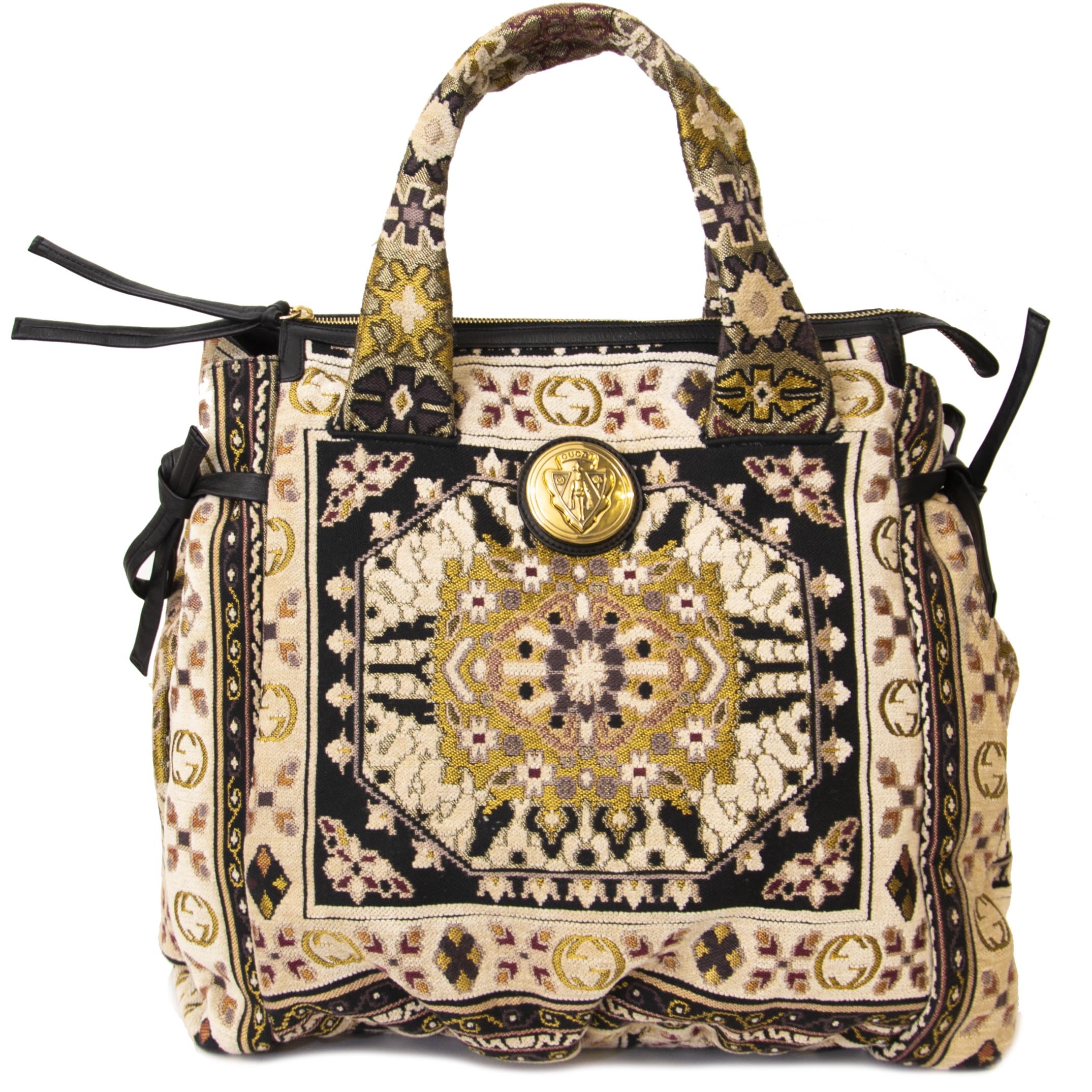 Gucci Tapestry Large Hysteria Tote Bag Labellov Buy and Sell