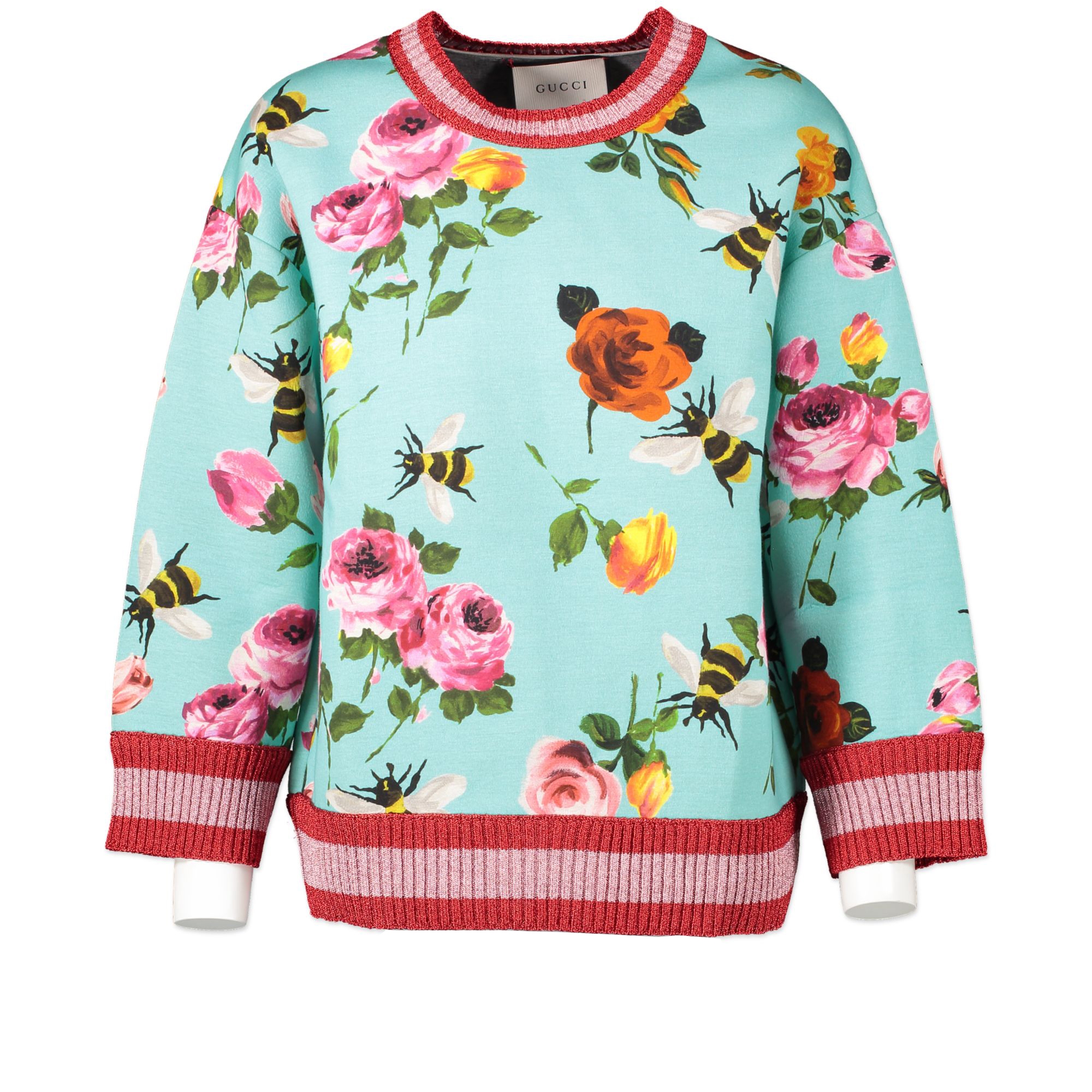 Gucci hot sale floral sweatshirt