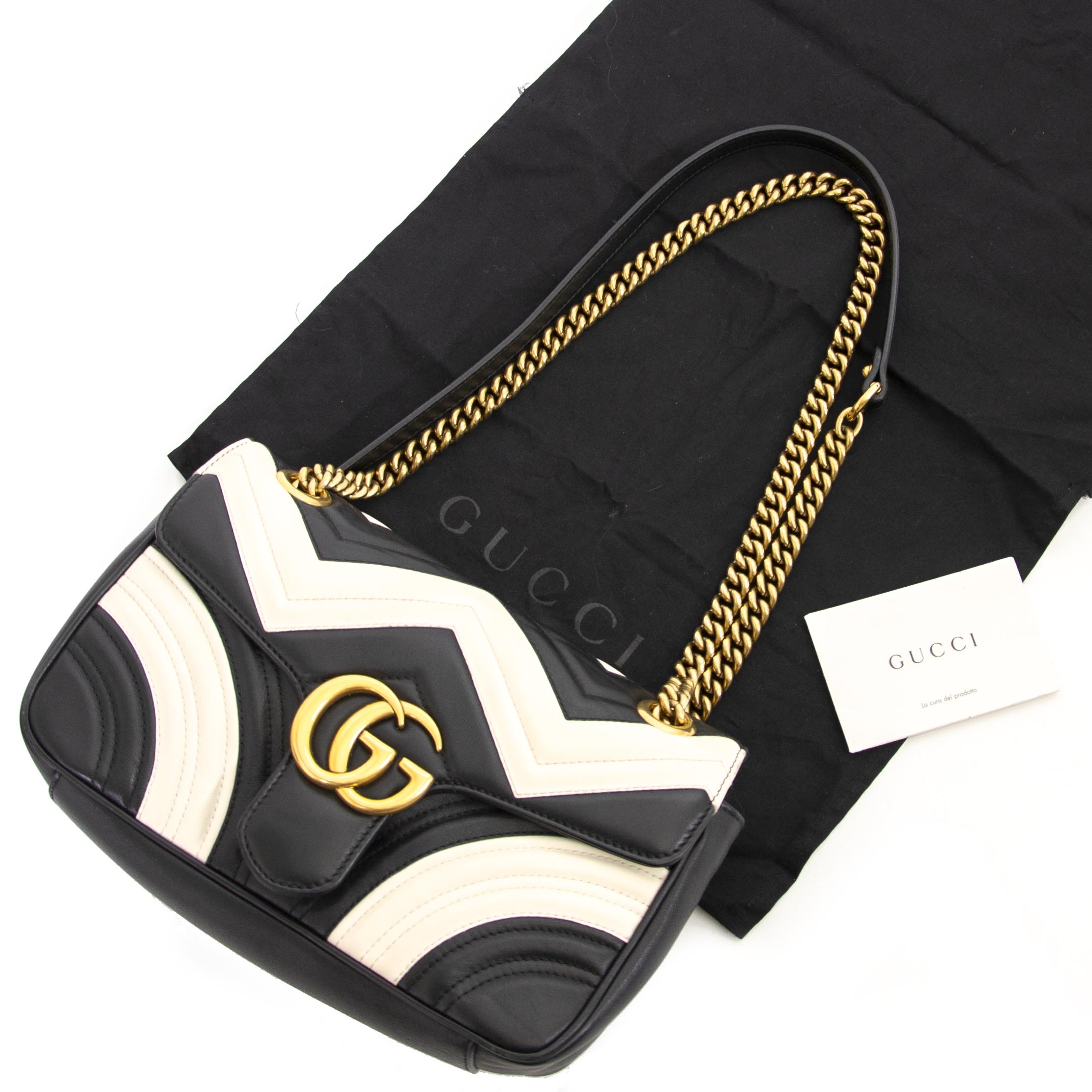 Gucci marmont chevron hotsell
