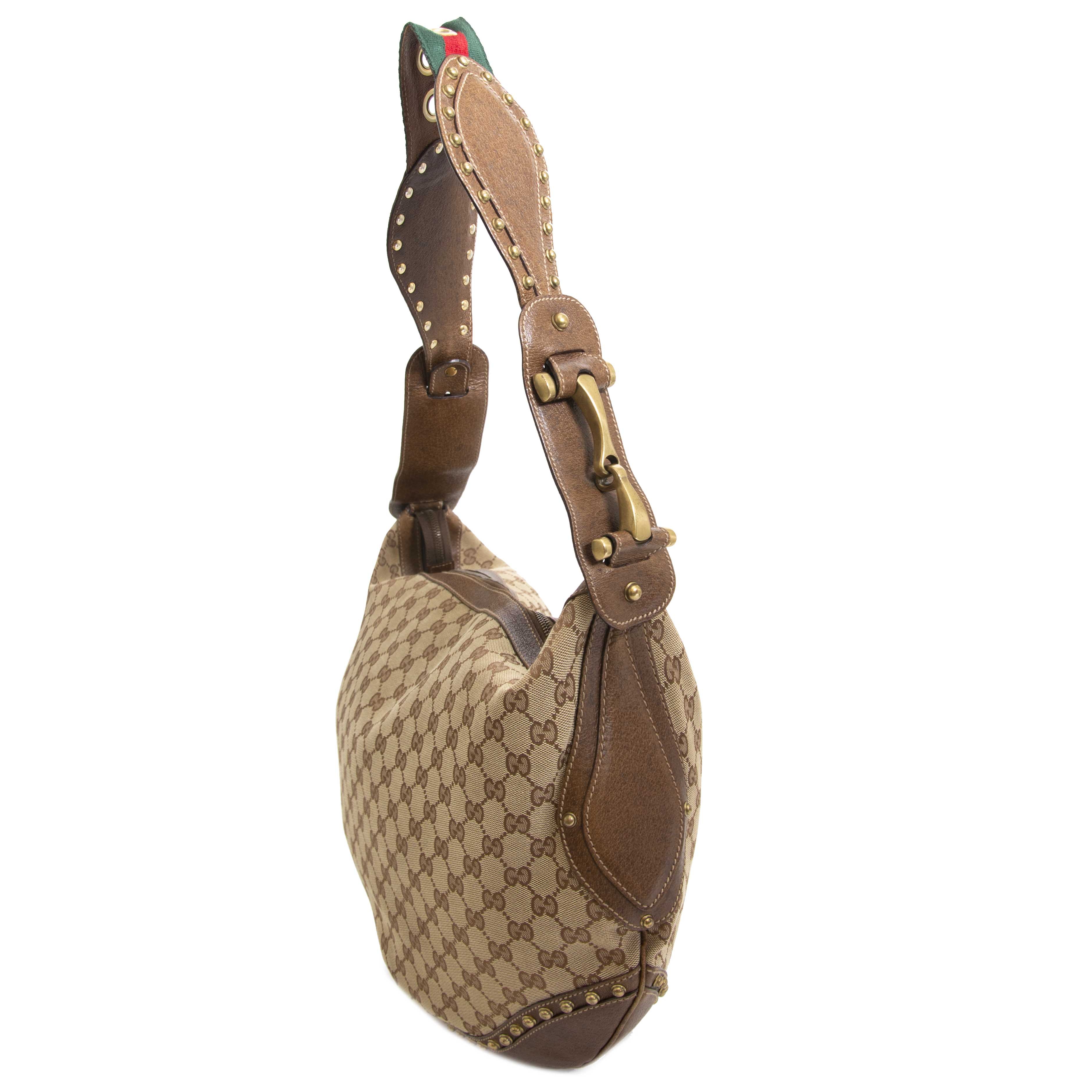 Gucci Monogram Pelham Messenger Shoulder Bag Labellov Buy and Sell Authentic Luxury
