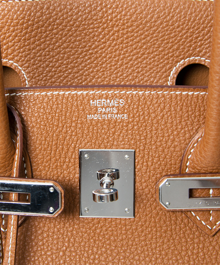 Hermes Birkin 35 Gold Togo Palladium Hardware – Madison Avenue Couture