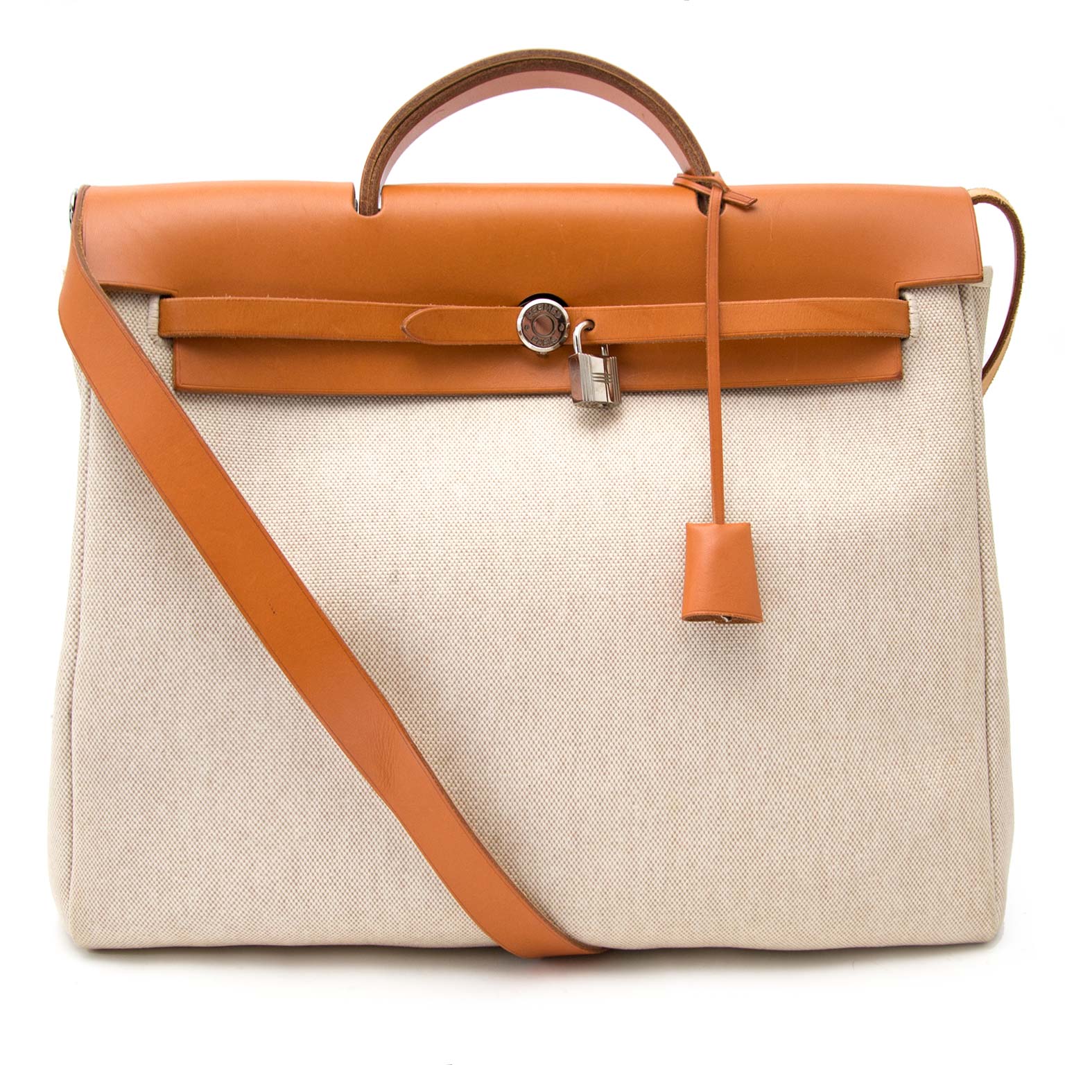 hermes herbag beige