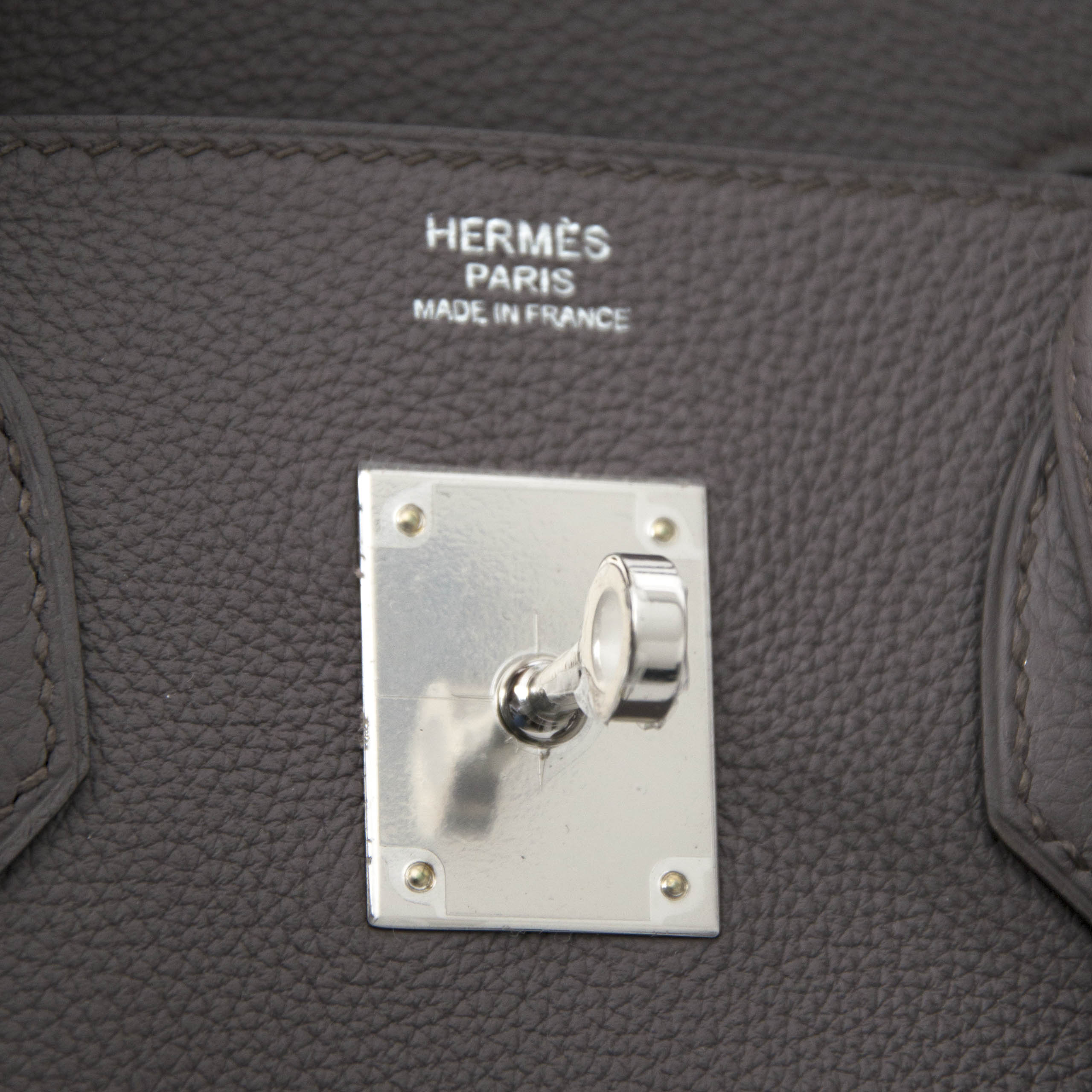 Hermès Birkin 30 Gris Etain Togo PHW at 1stDibs