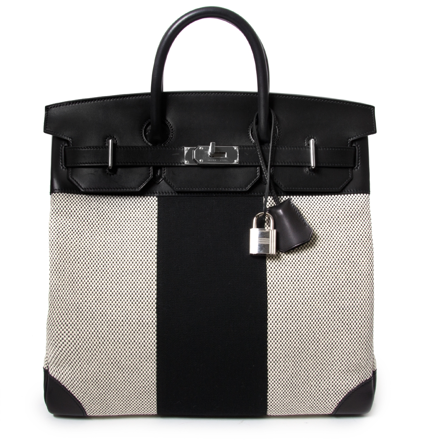 Hermès 2021 Toile Cargo HAC Birkin 40 w/ tags - Black Weekenders, Bags -  HER422753