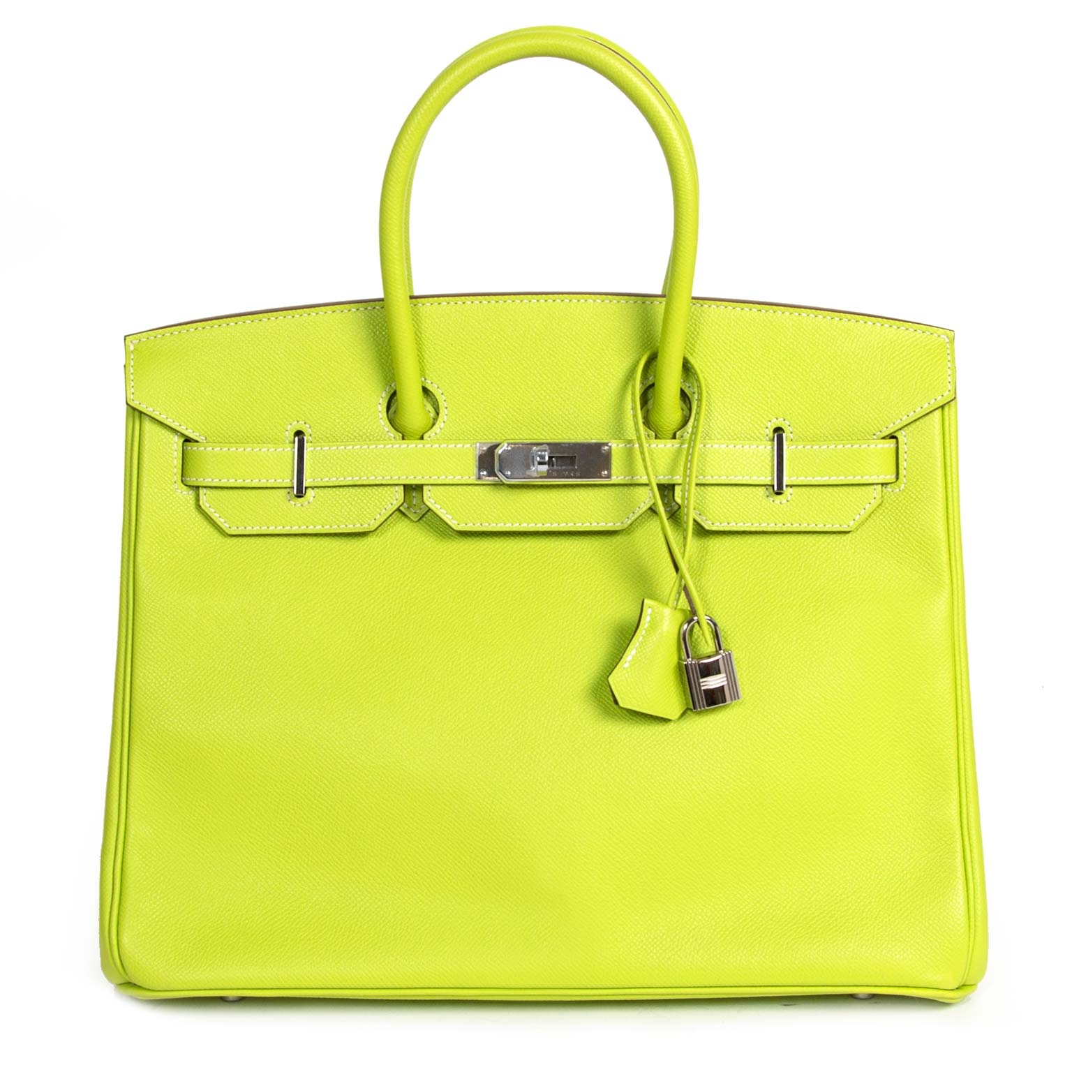 HERMES Epsom Candy Birkin 35 Celeste Mykonos 1244916