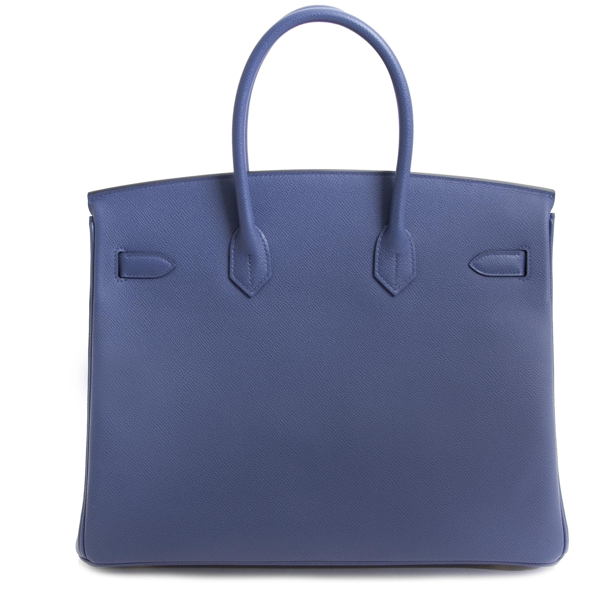HERMÈS オラン35 ブルージーン HERMES(エルメス)/バーキン35/オーストリッチ×ブルージーンの