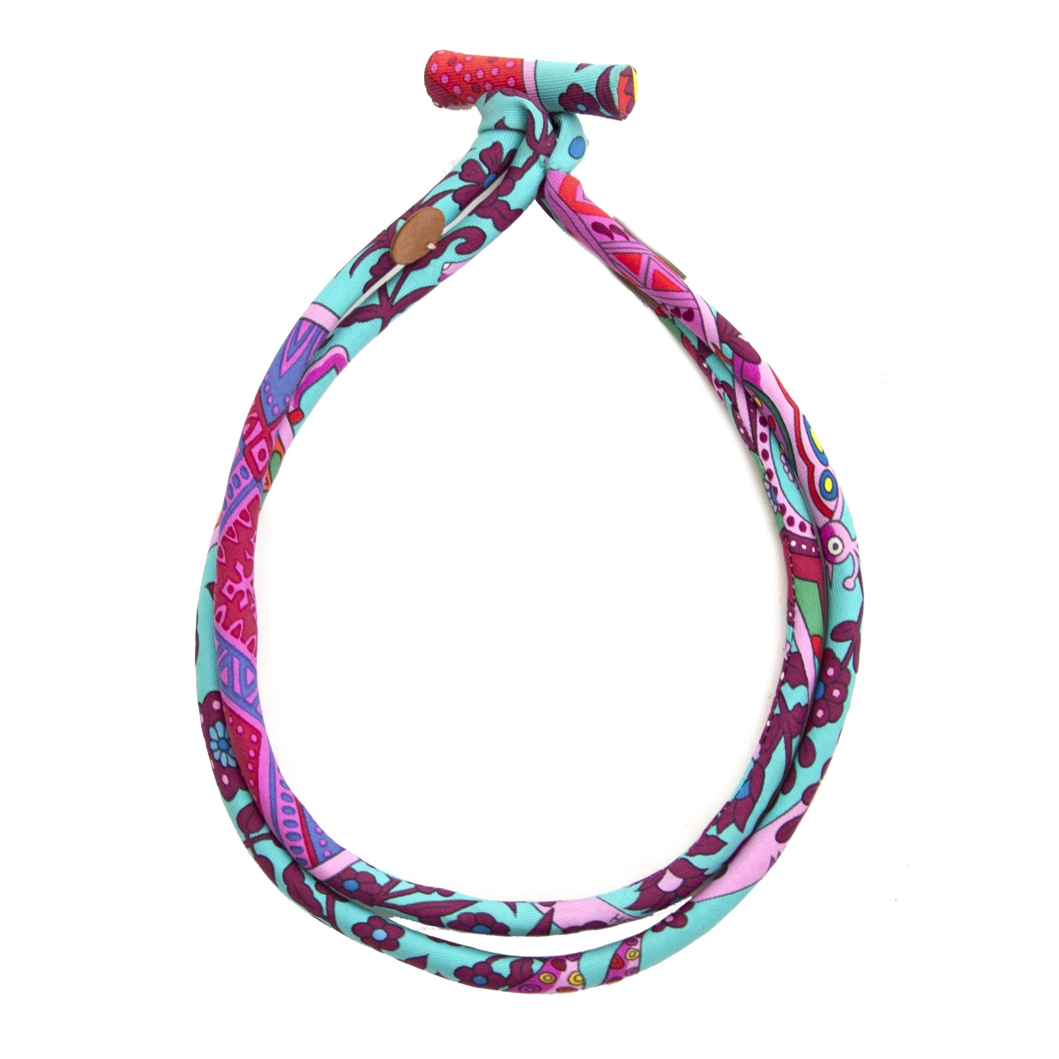 Hermes on sale silk necklace