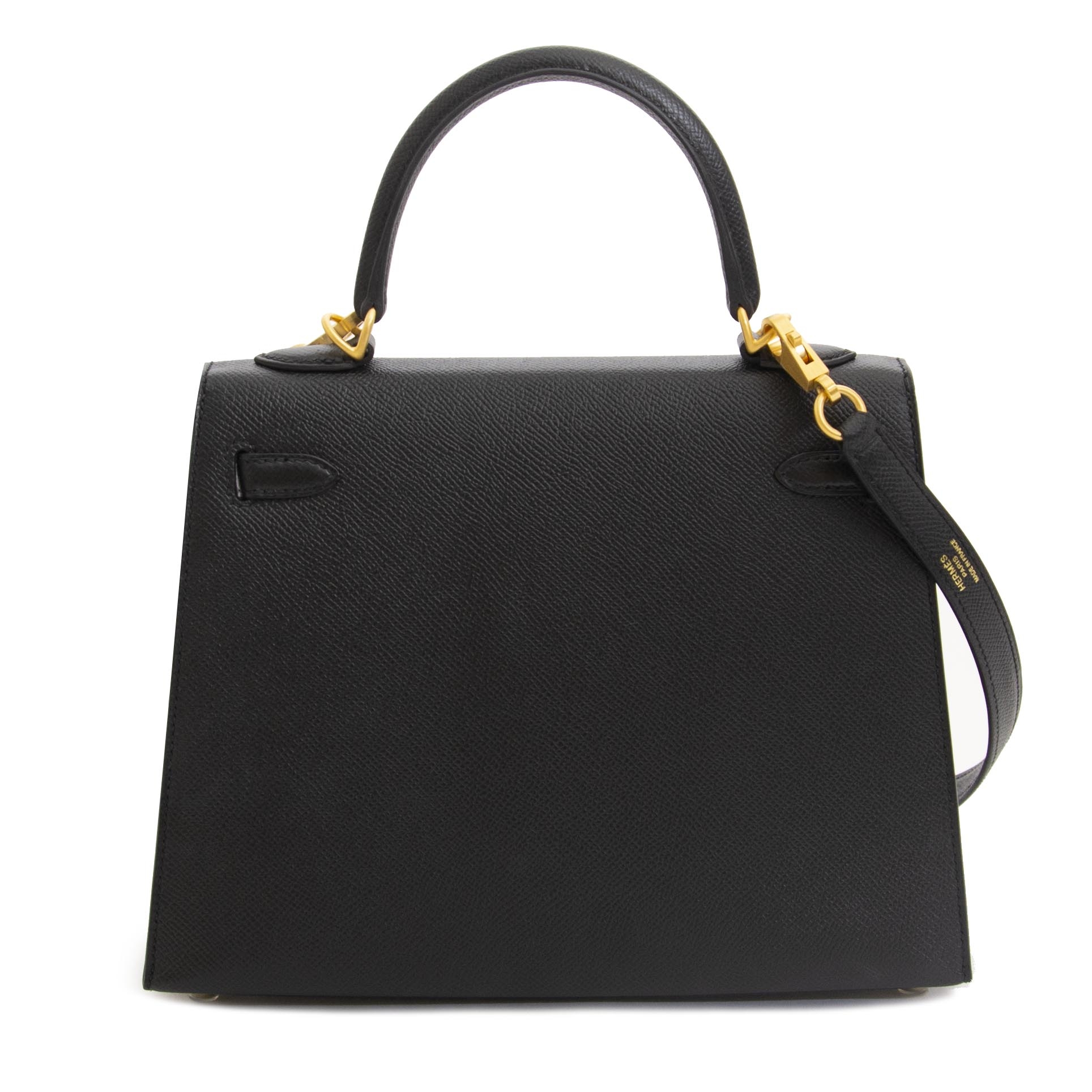 Kelly 25 black epsom ghw online