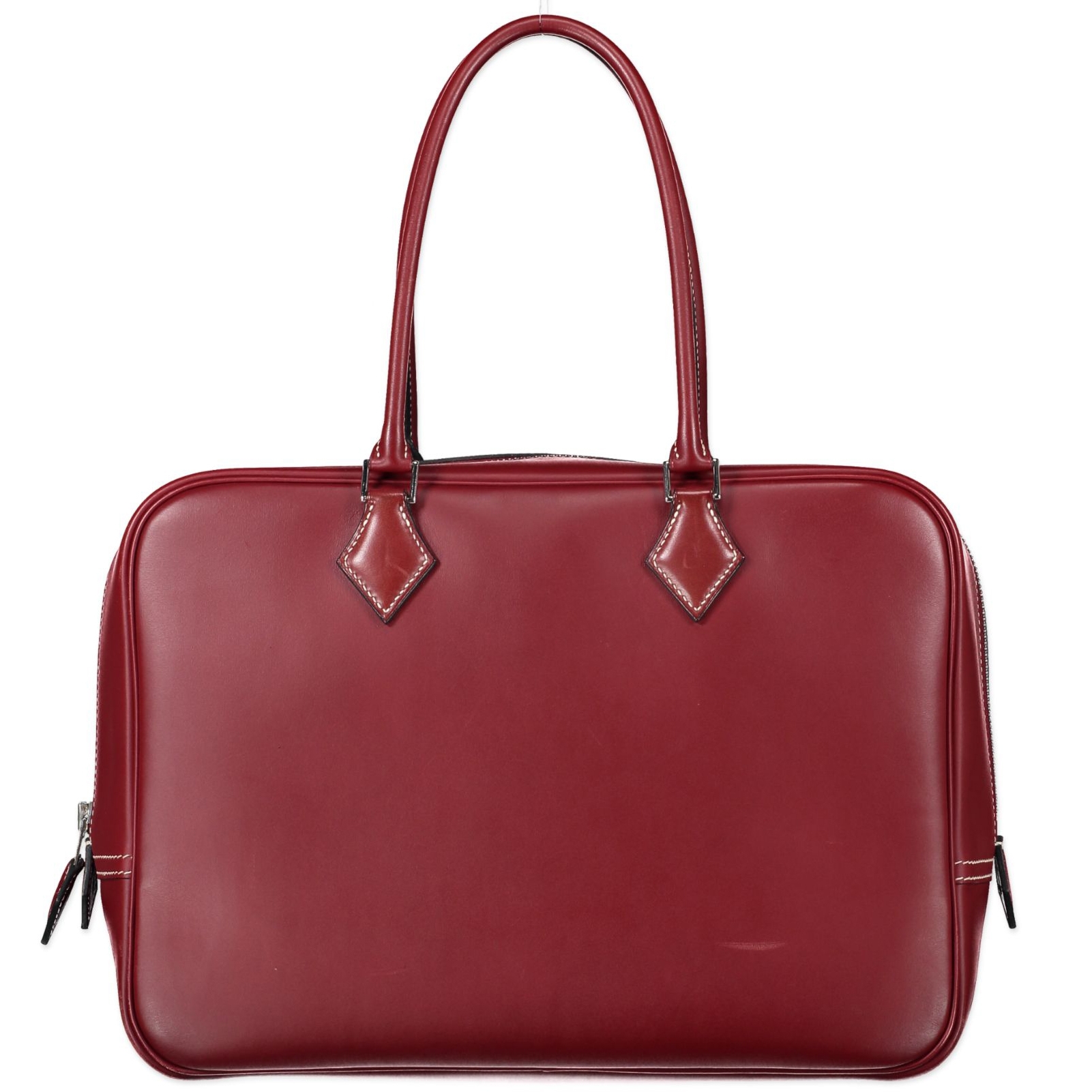 Hermès Burgundy Porte-Documents Plume Doc II ○ Labellov ○ Buy