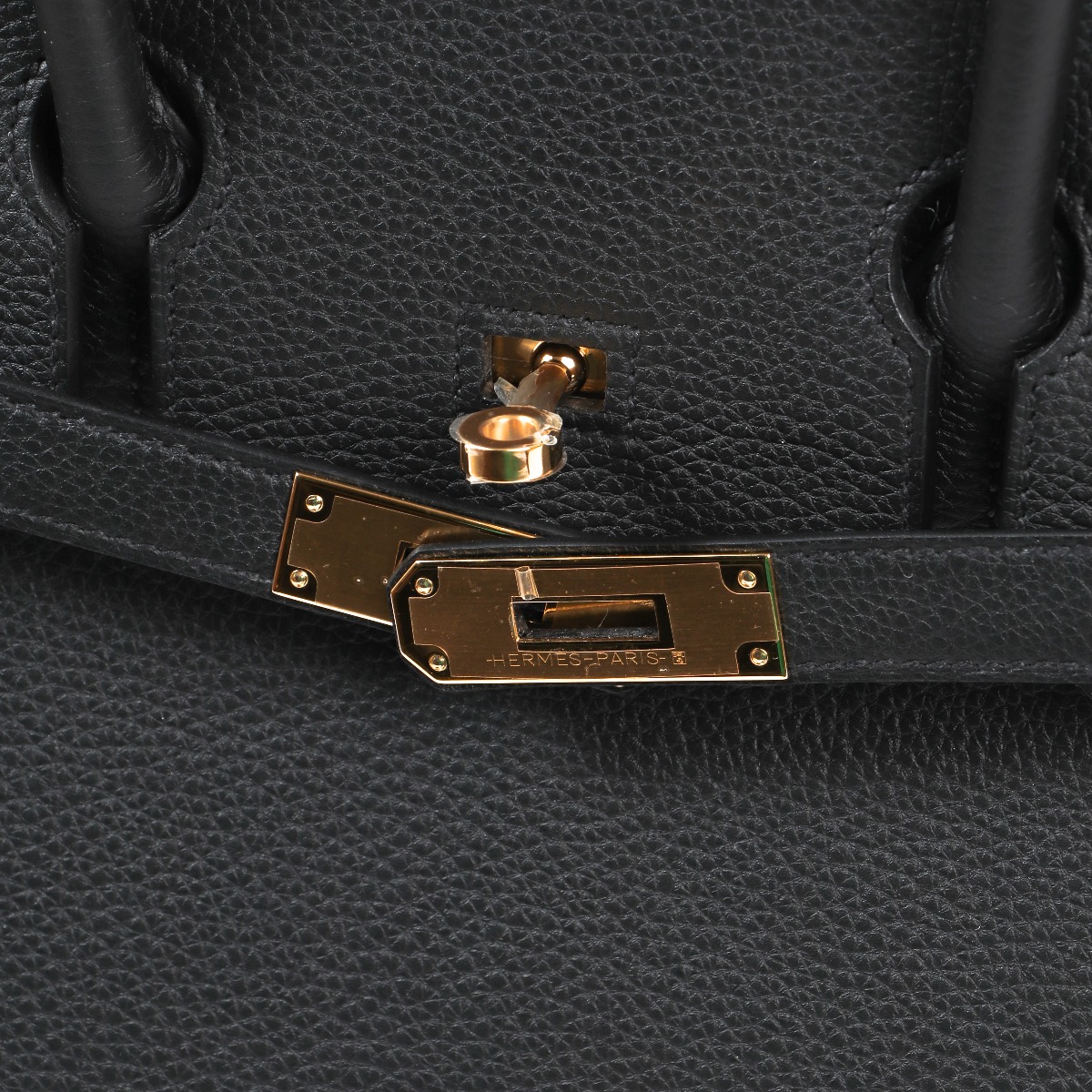 Hermes Black Togo Calfskin 35cm Birkin Tote Bag GHW – Boutique Patina