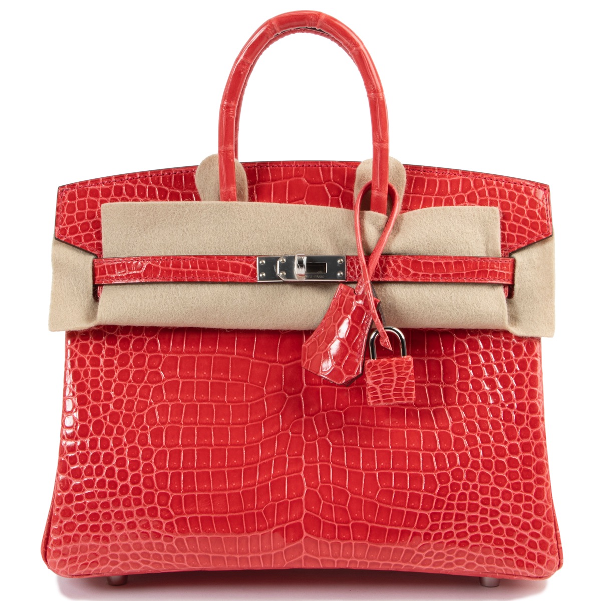 Hermes birkin red crocodile sales