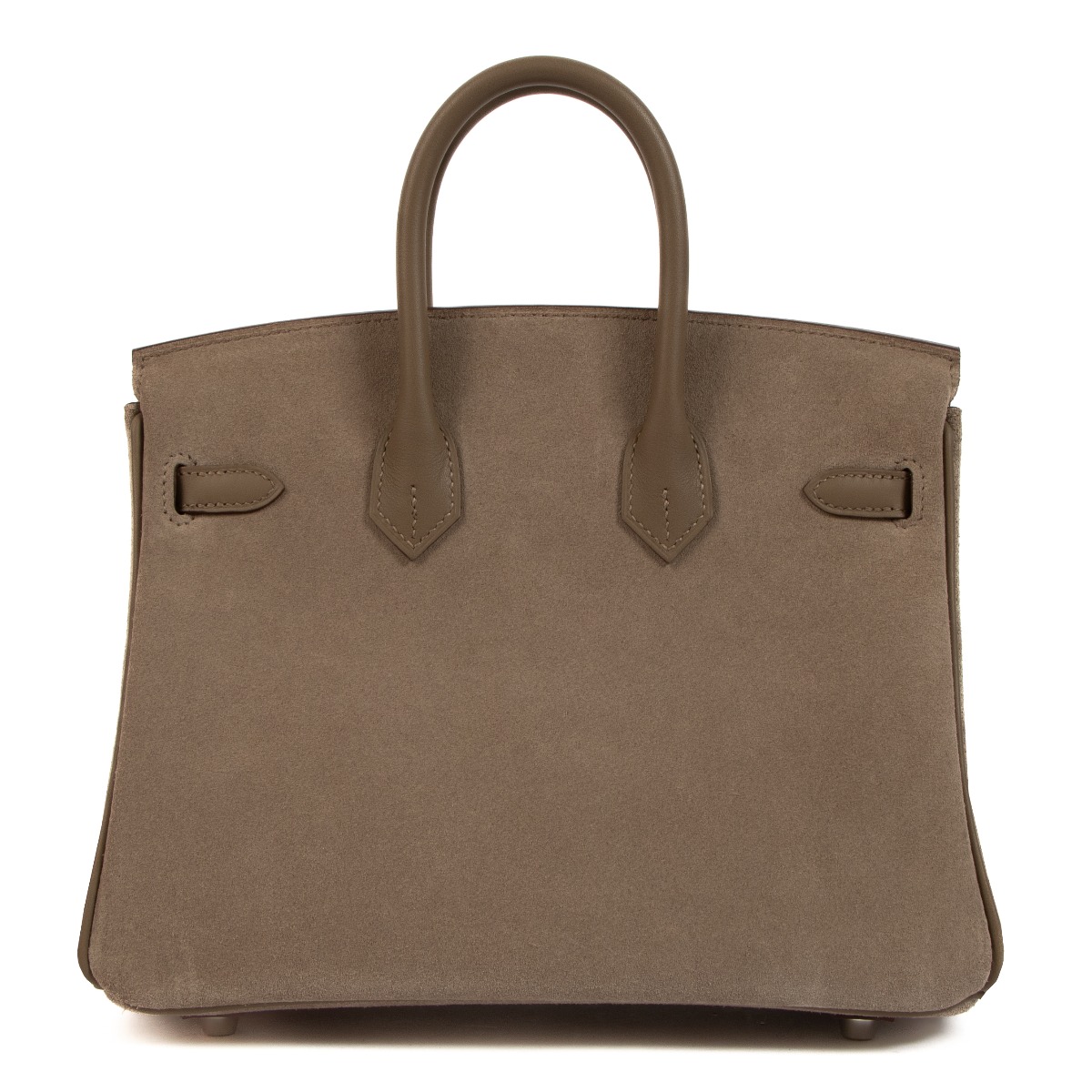 Hermès 2023 Birkin 25 Gris Caillou/Etoupe Grizzy/Swift