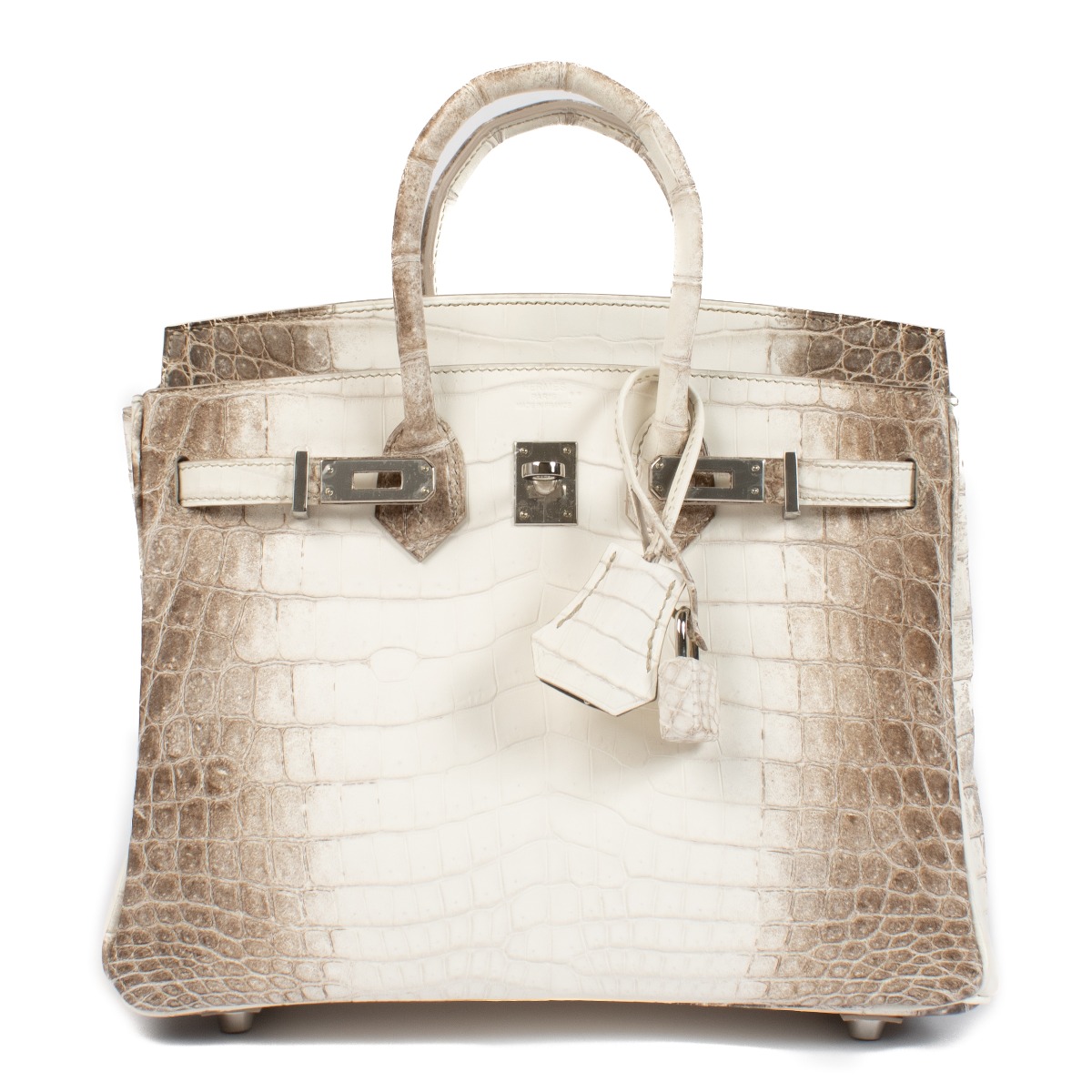 Hermès Birkin 25 Himalaya Niloticus Crocodile PHW ○ Labellov