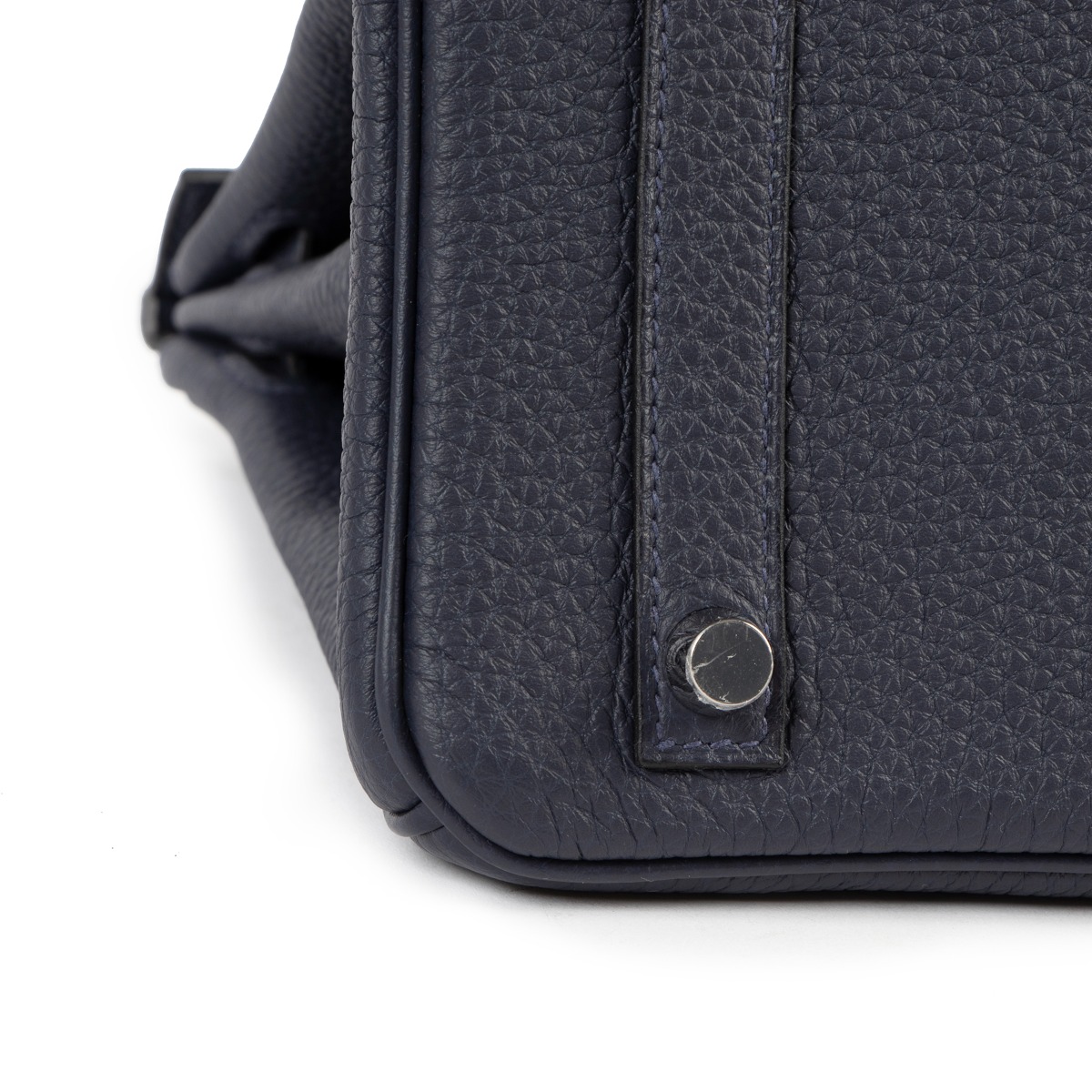 Birkin 25 Blue Nuit Colur in Togo Leather with palladium hardware. Hermès.  2019., Handbags and Accessories Online, Ecommerce Retail