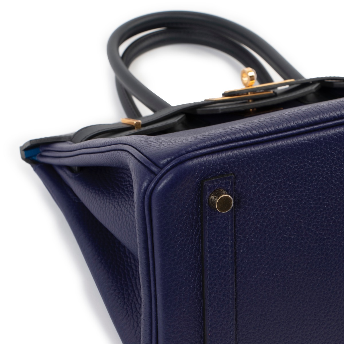 Hermès Birkin Limited Edition 30 Bleu Nuit/Rose Pourpre Verso Taurillo —  The French Hunter
