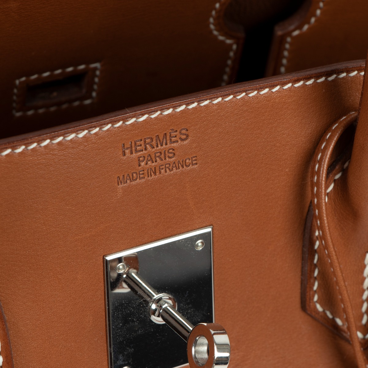 Hermès Fauve Barenia Faubourg Birkin 35 Palladium Hardware, 2018