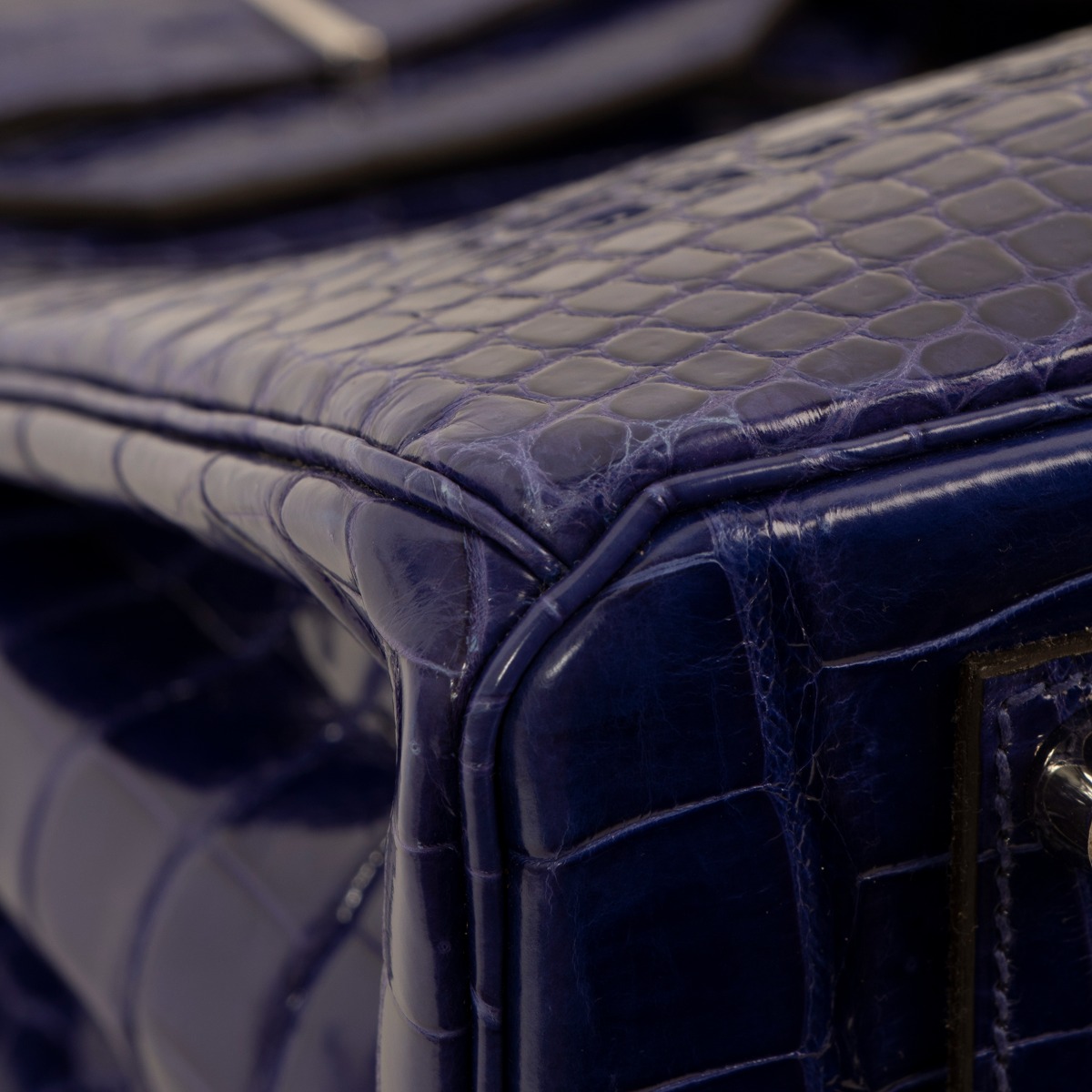 Hermès Birkin 35 crocodile porossus lisse black golden hardware ○ Labellov  ○ Buy and Sell Authentic Luxury