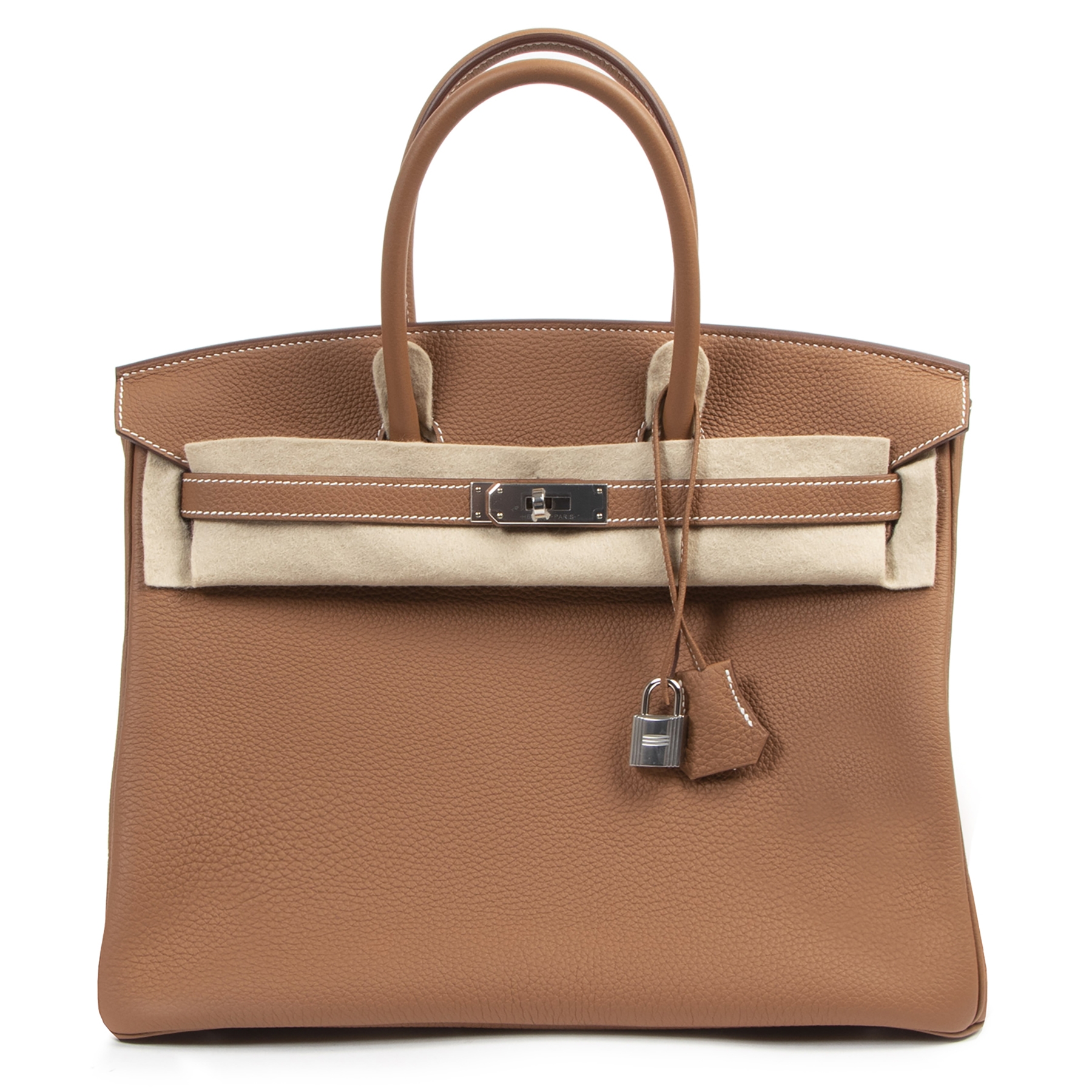 Birkin 35 sale gold togo