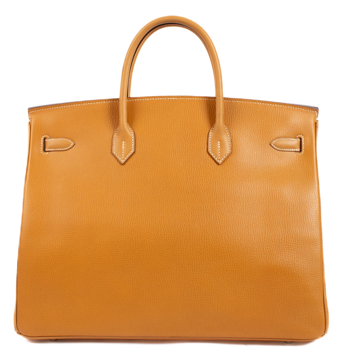 Hermès Birkin 40 Naturel Sable Vache Liégée PHW ○ Labellov ○ Buy