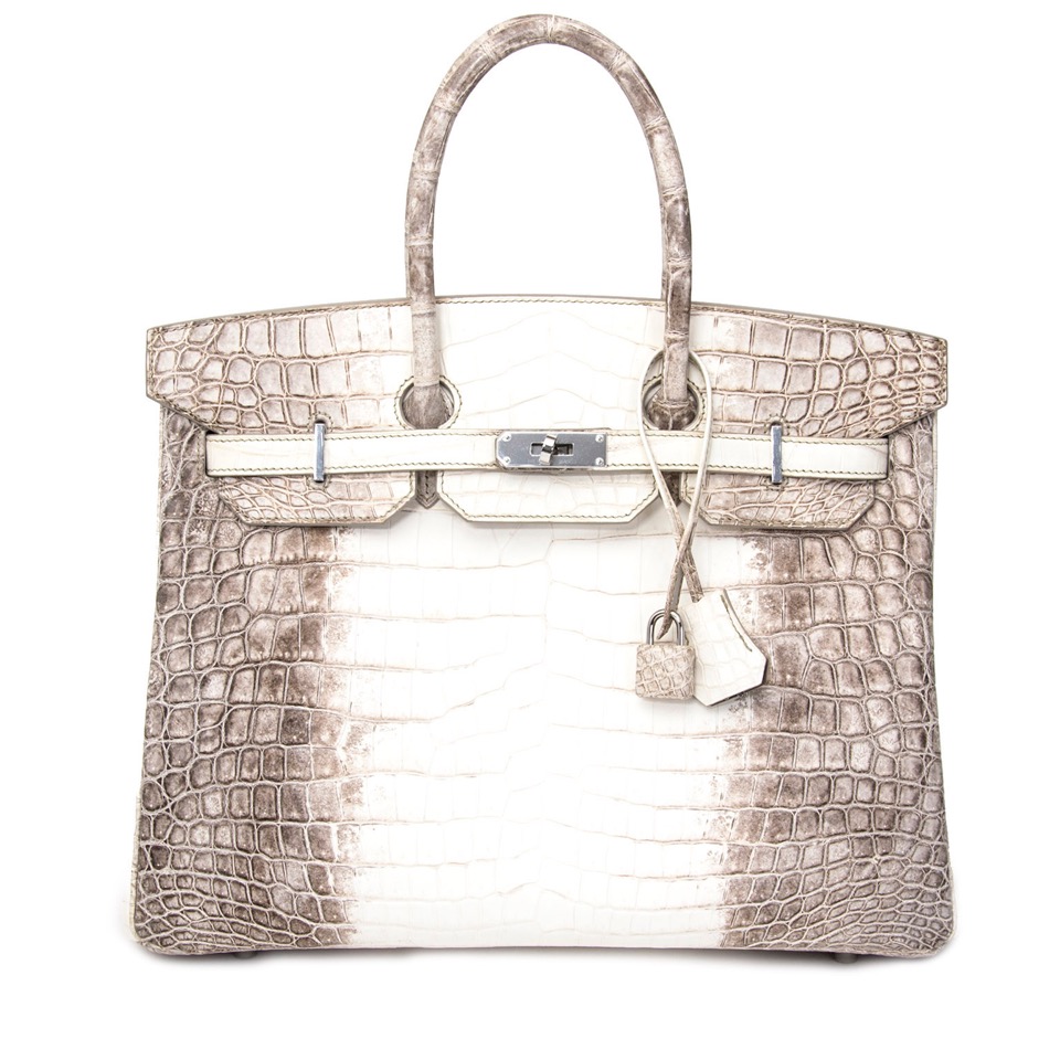 Brand New Herm s Birkin 35 cm Himalayan Niloticus Crocodile