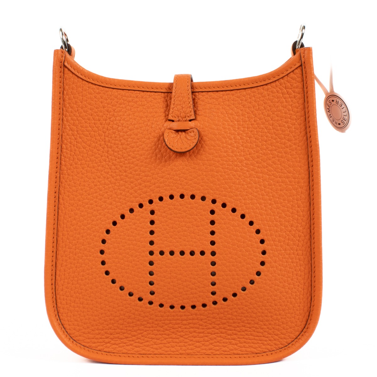 エルメス Hermès Evelyne 16 Feu Clemence PHW ○ Labellov ○ Buy and Sell