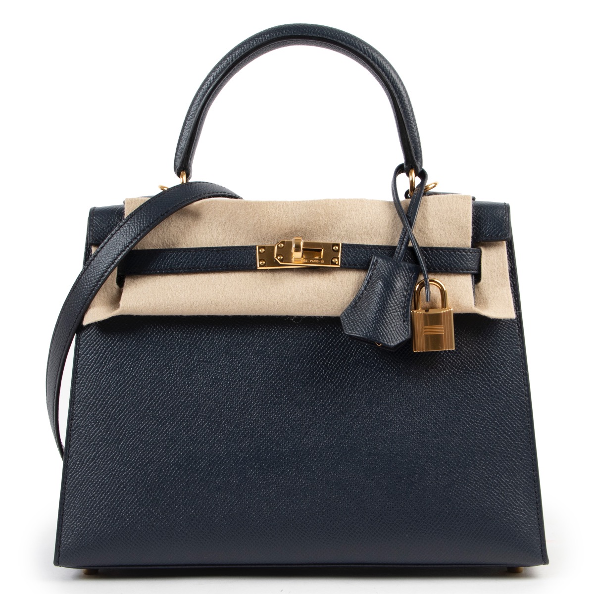 Hermes kelly hotsell blue indigo
