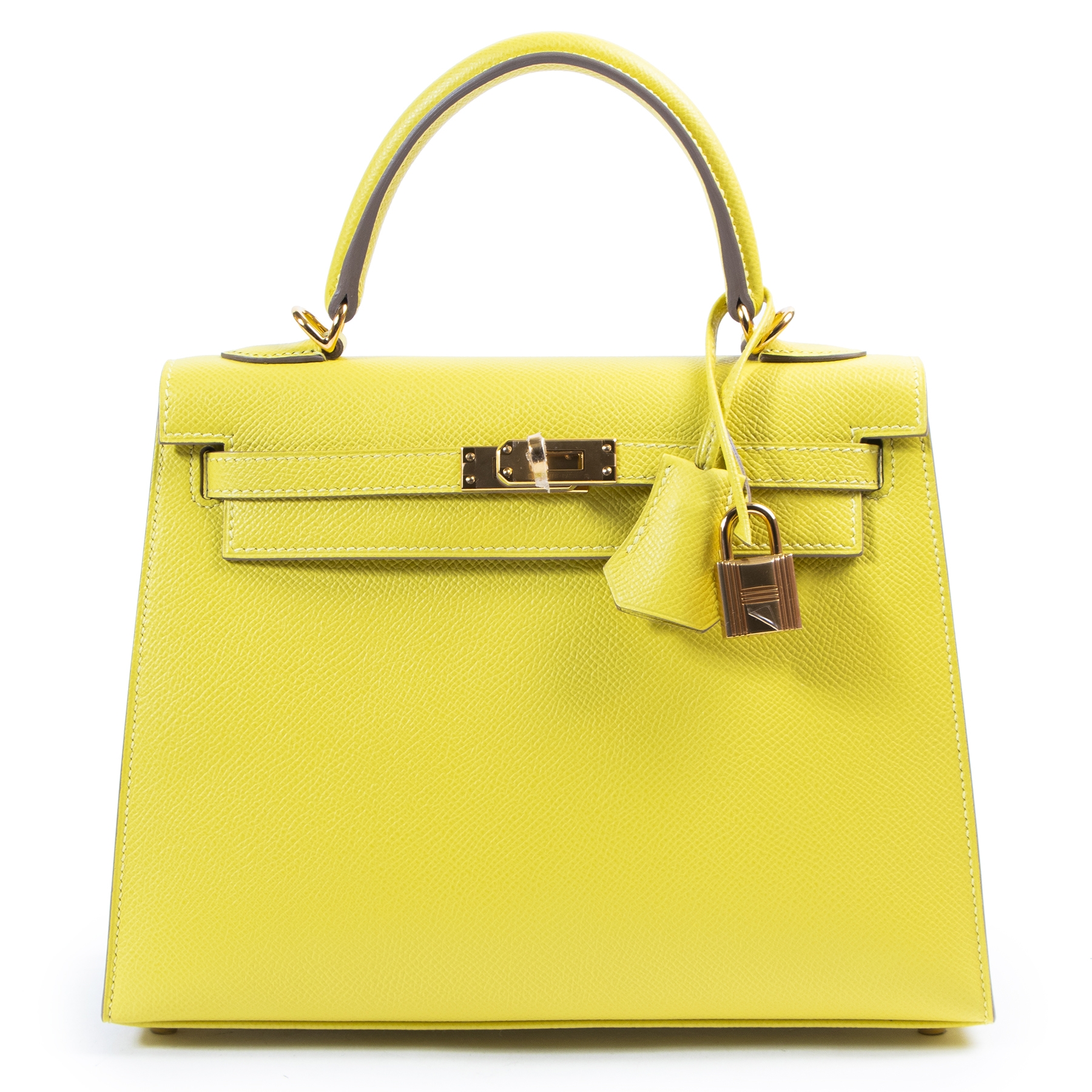 Hermes kelly lime cheap
