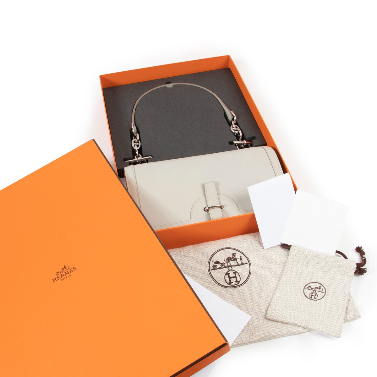 【Havane & Mauve Pale × S金具】HERMES Ancre ベルト Authentic HERMES Havane Orange Leather Reversible 38mm