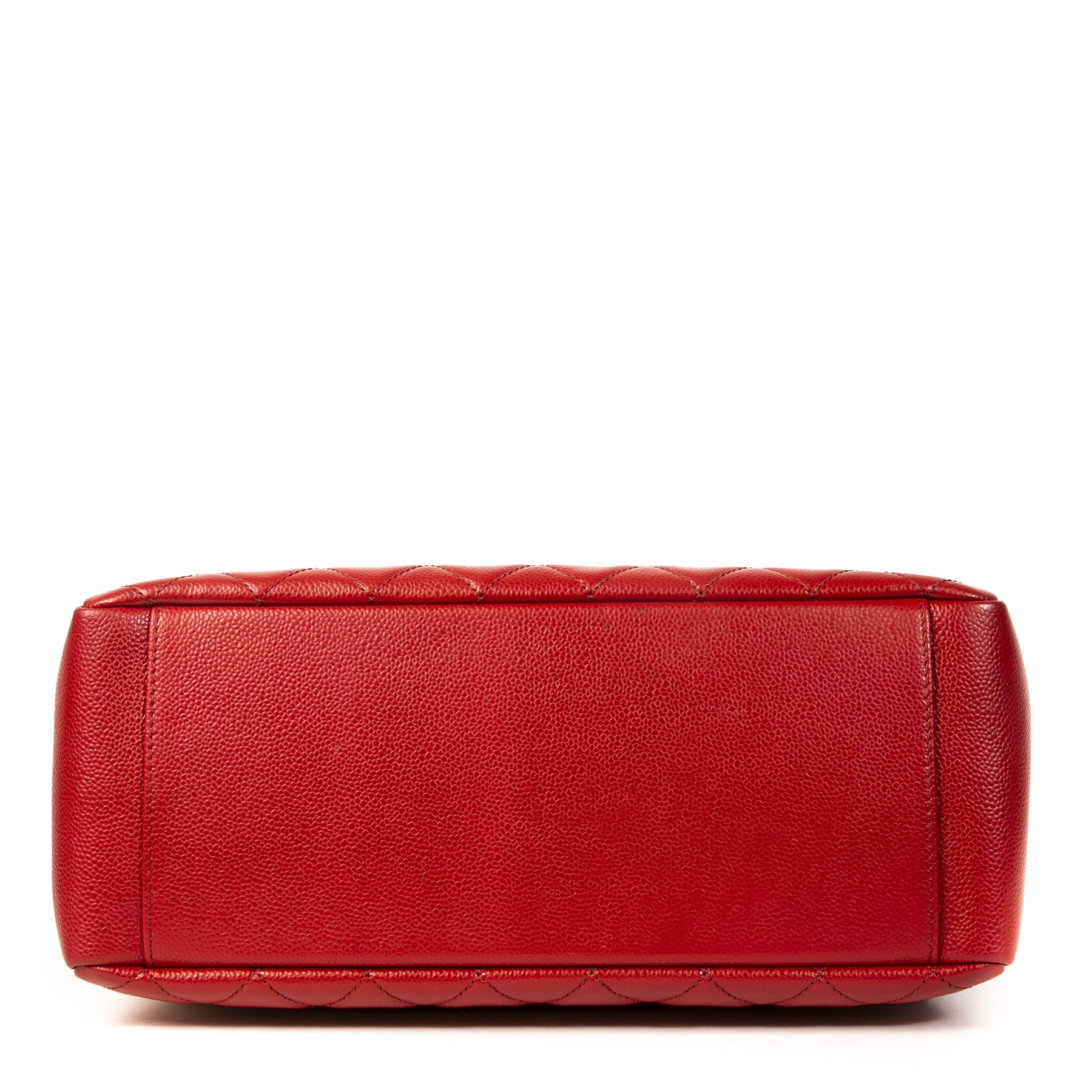 chanel red clutch bag
