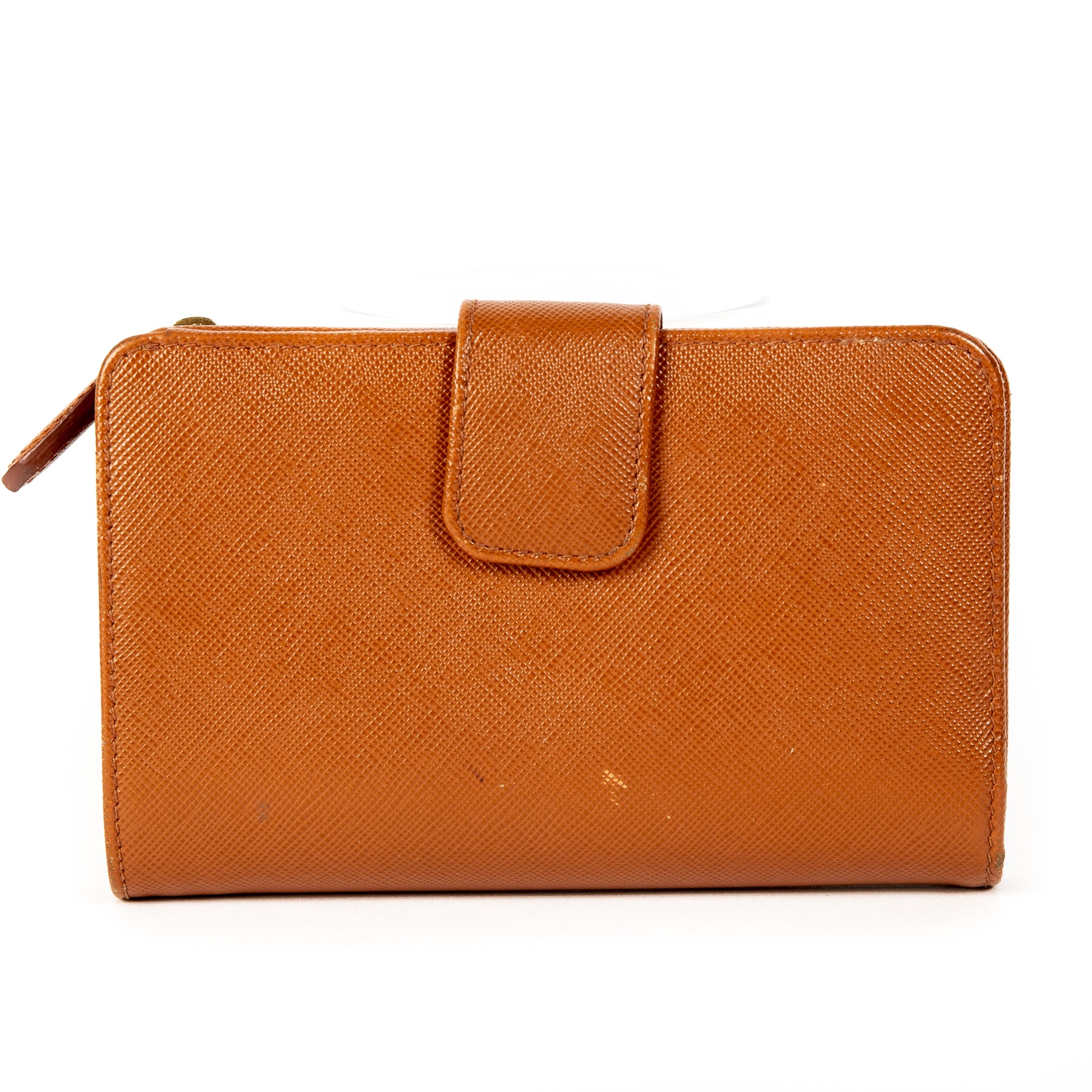 小物 PRADA PORTAFOGLIO LAMPO Authentic PRADA Portafoglio Lampo Bi-fold Wallet 1ML225 Red