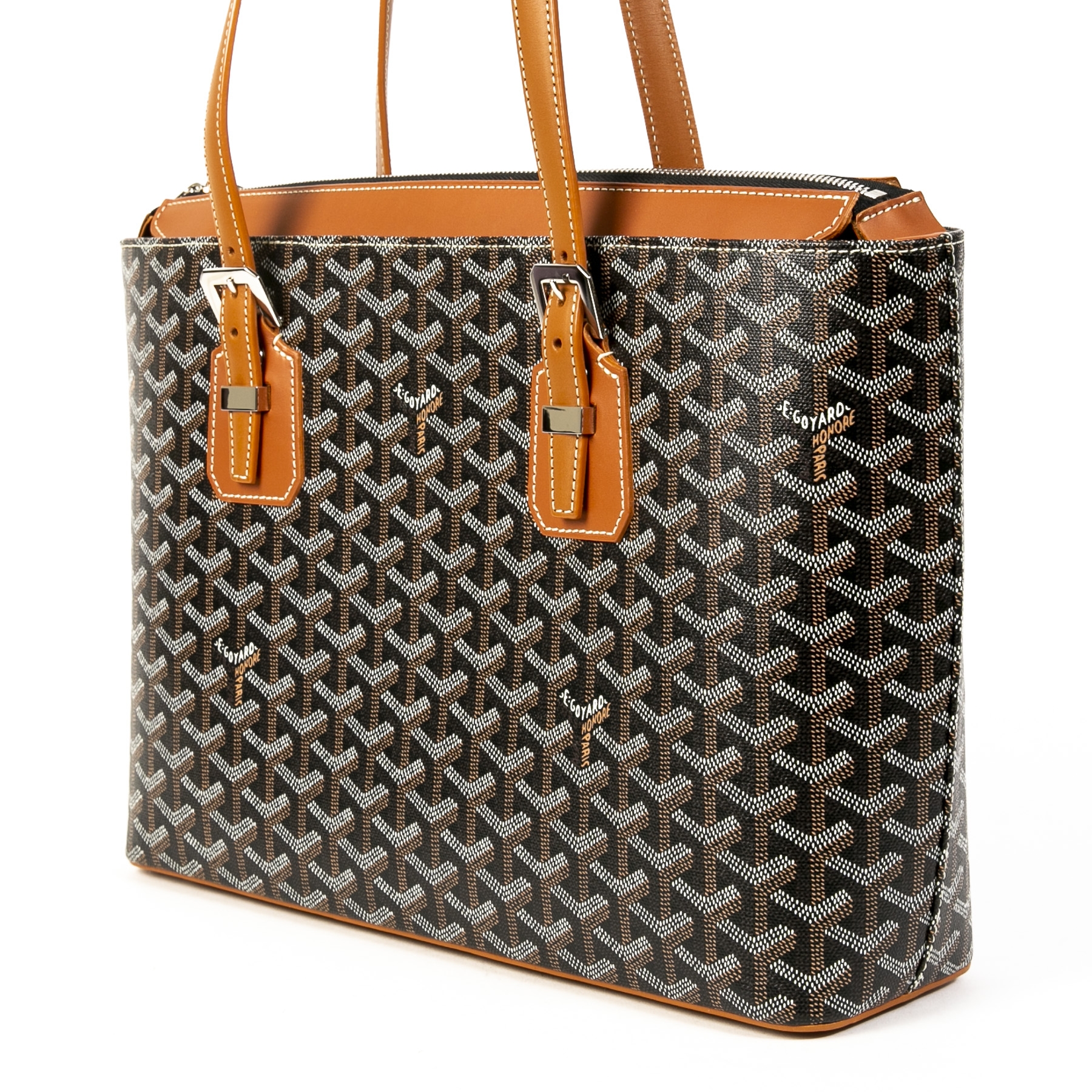 Goyard Okinawa Chevron Print Tote Bag ○ Labellov ○ Buy and Sell