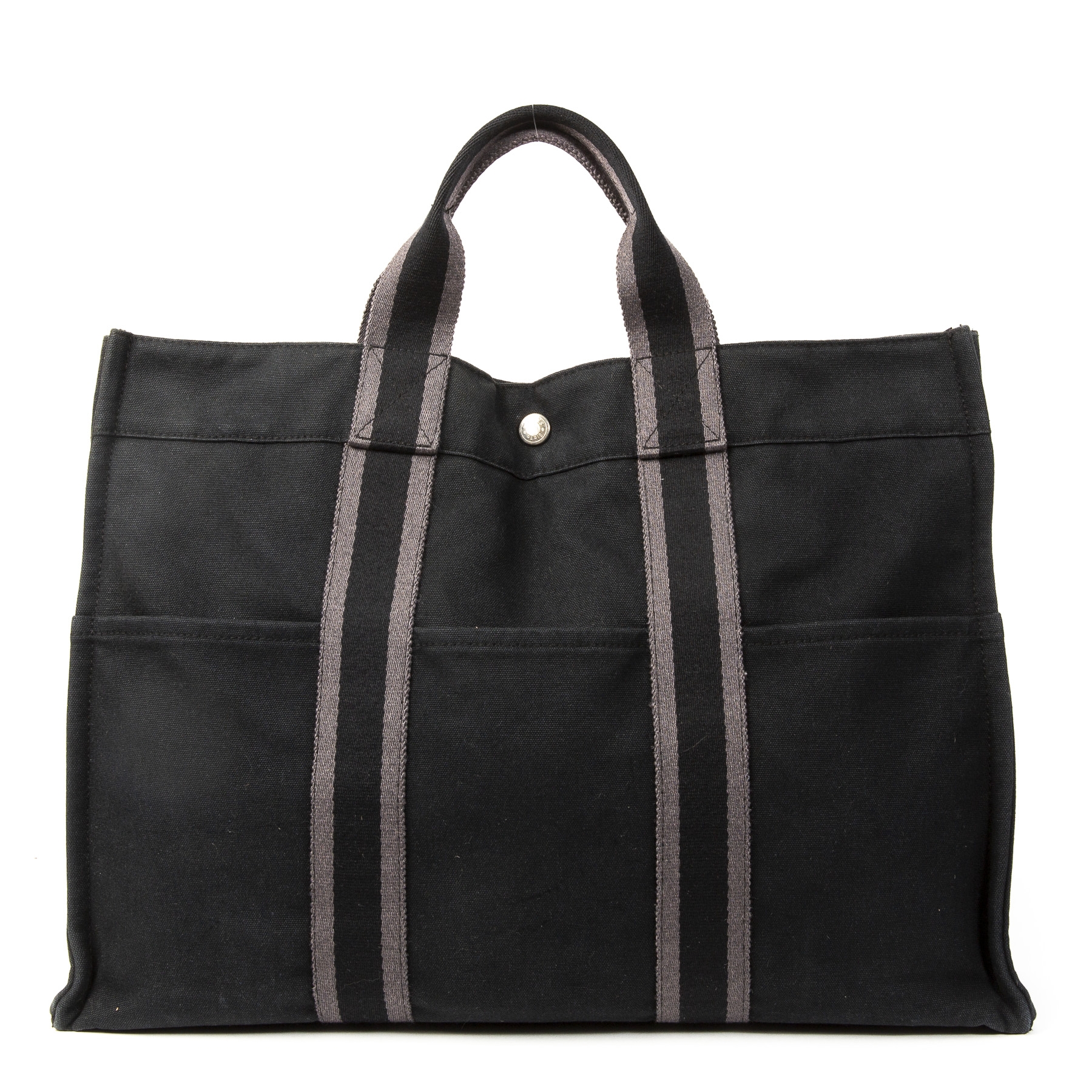 バッグ HERMES FOURE-TOUT CANVAS TOTE HAND BAG img_0852_1.jpg
