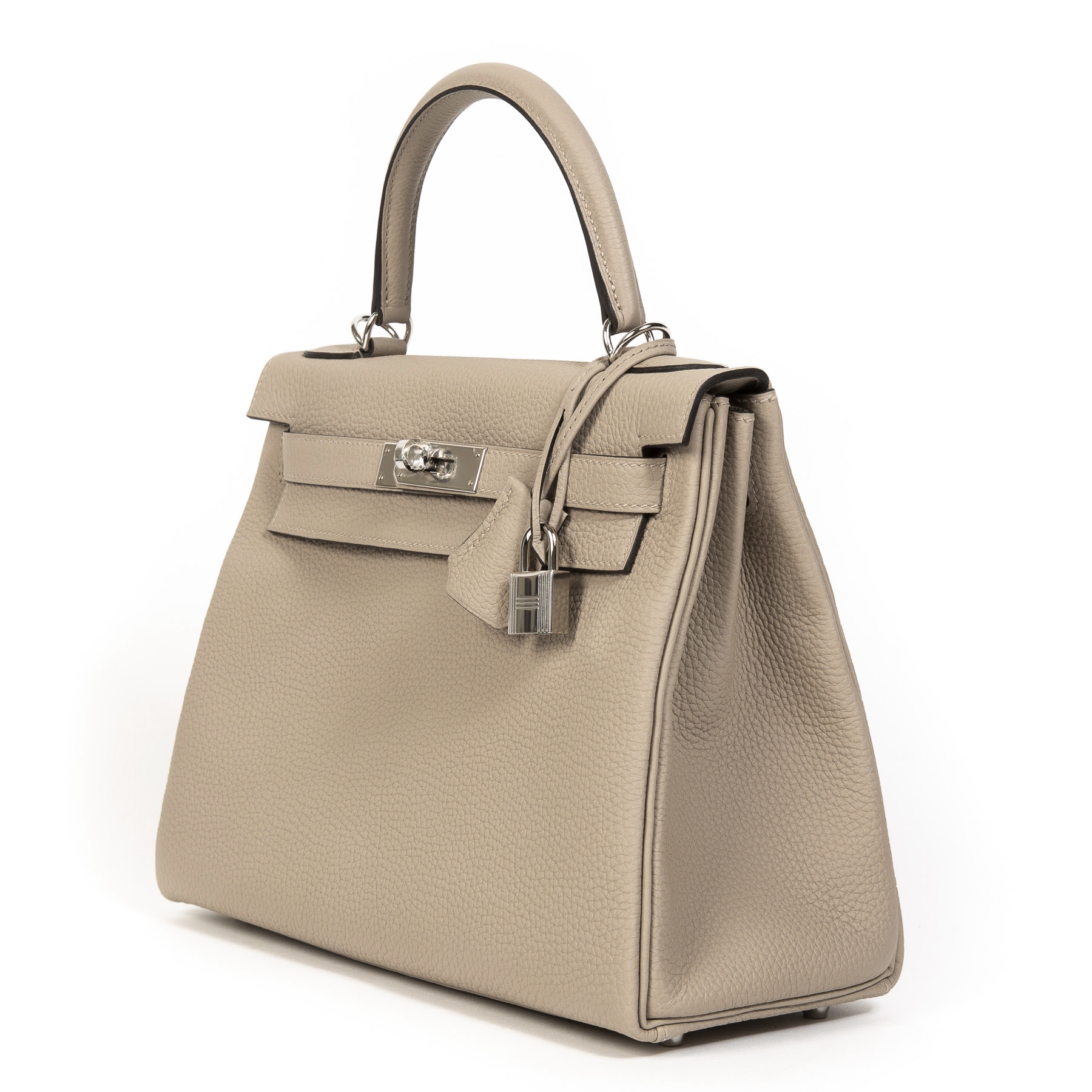 Hermes Kelly 28 Retourné Gris Tourterelle Togo Gold Hardware #C - Vendome  Monte Carlo