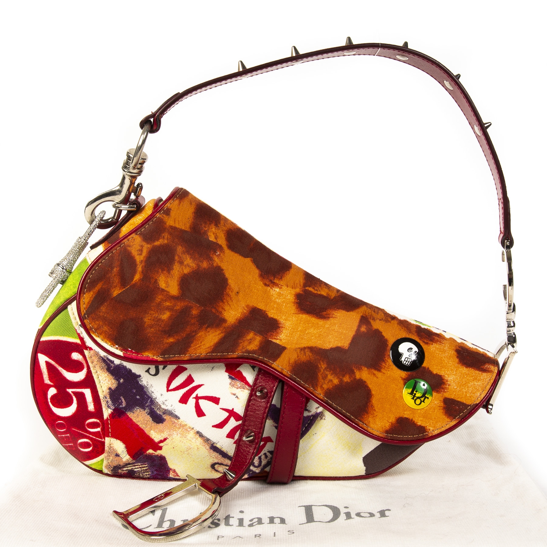 dior victim saddle bag