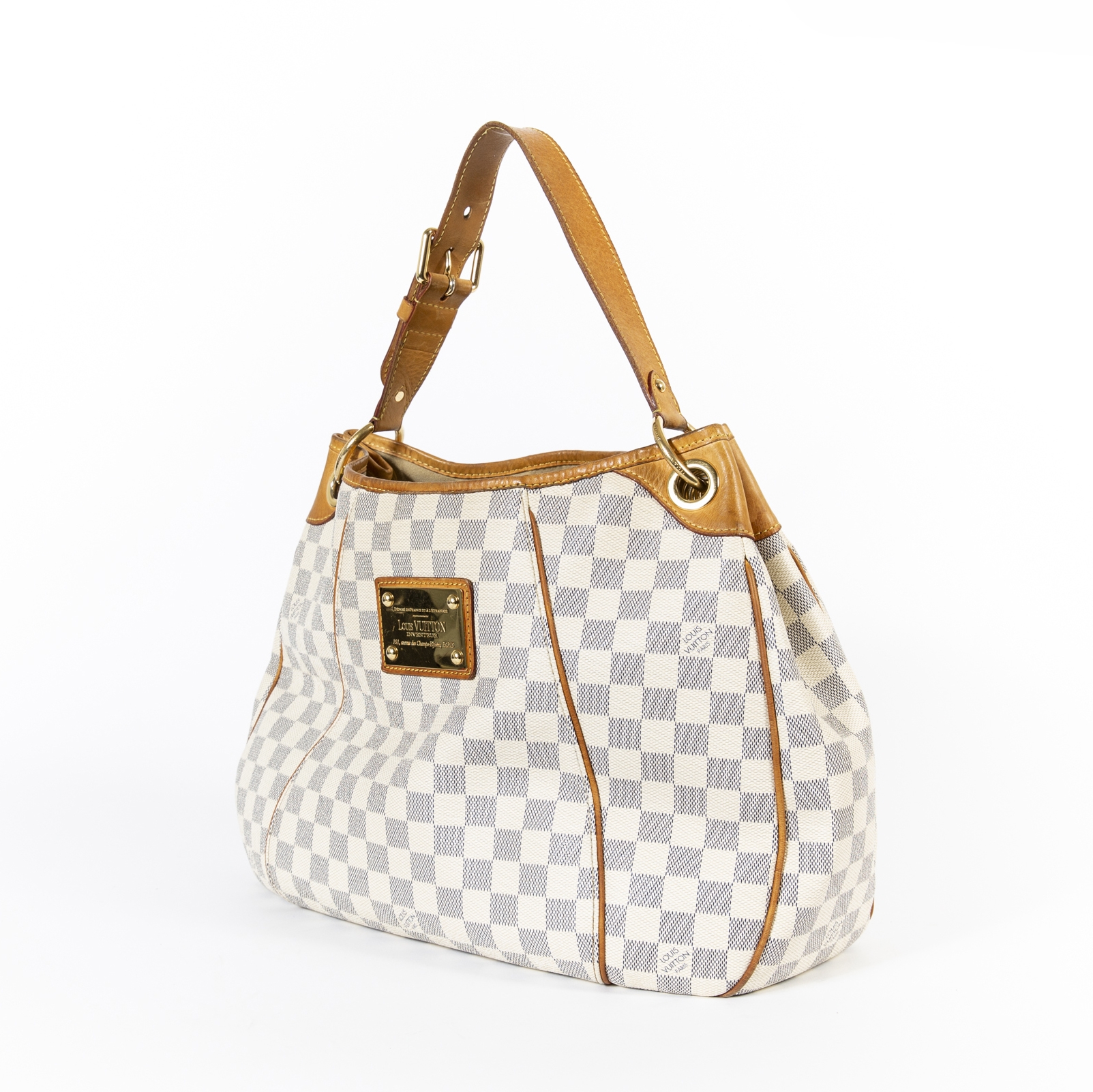 Louis Vuitton Galliera PM Damier Azur Canvas Bag ○ Labellov