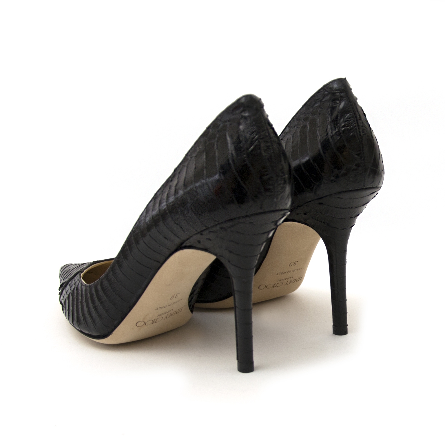jimmy_choo_black_python_heels_