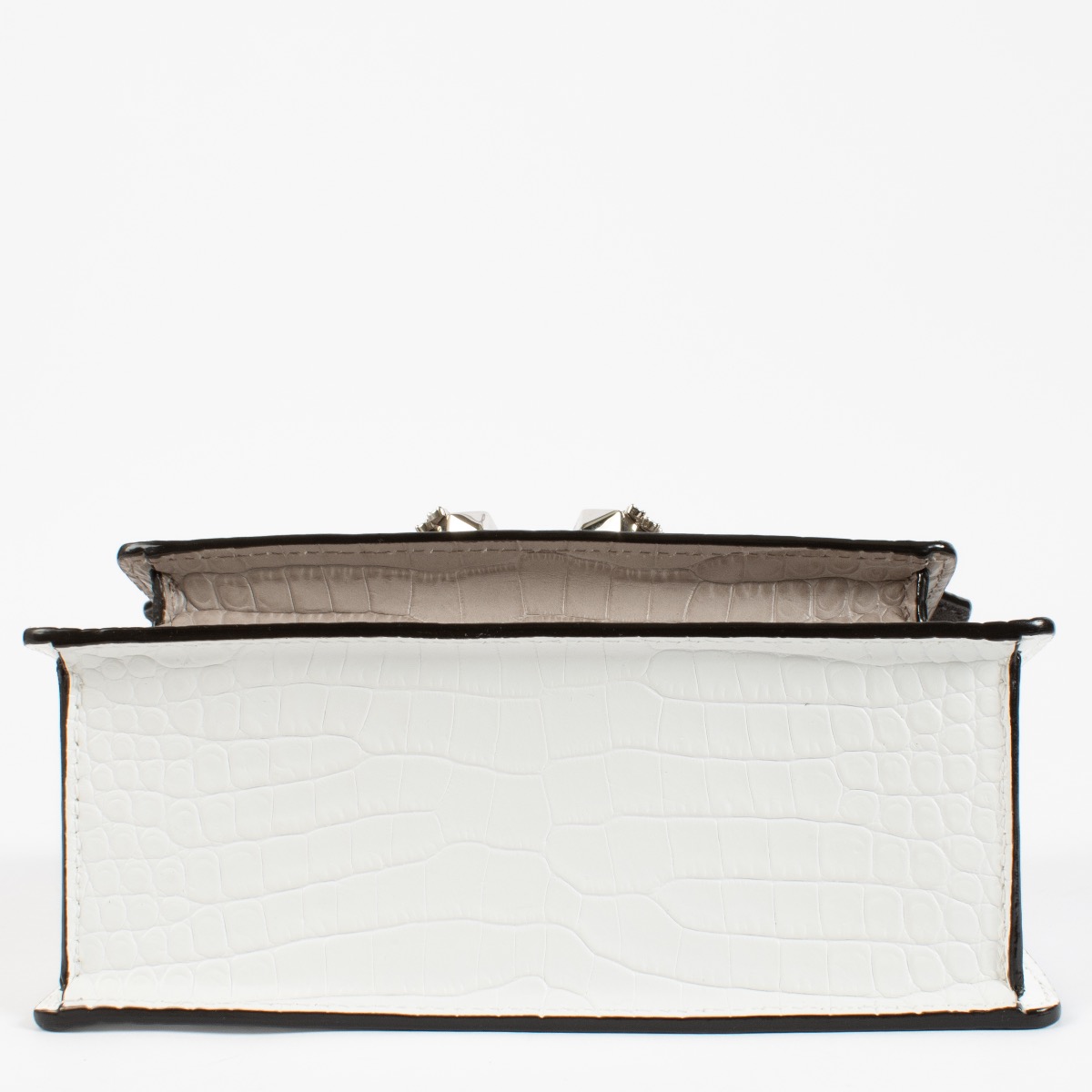 Jimmy Choo Python/Croc Embossed Madeline Bag ○ Labellov