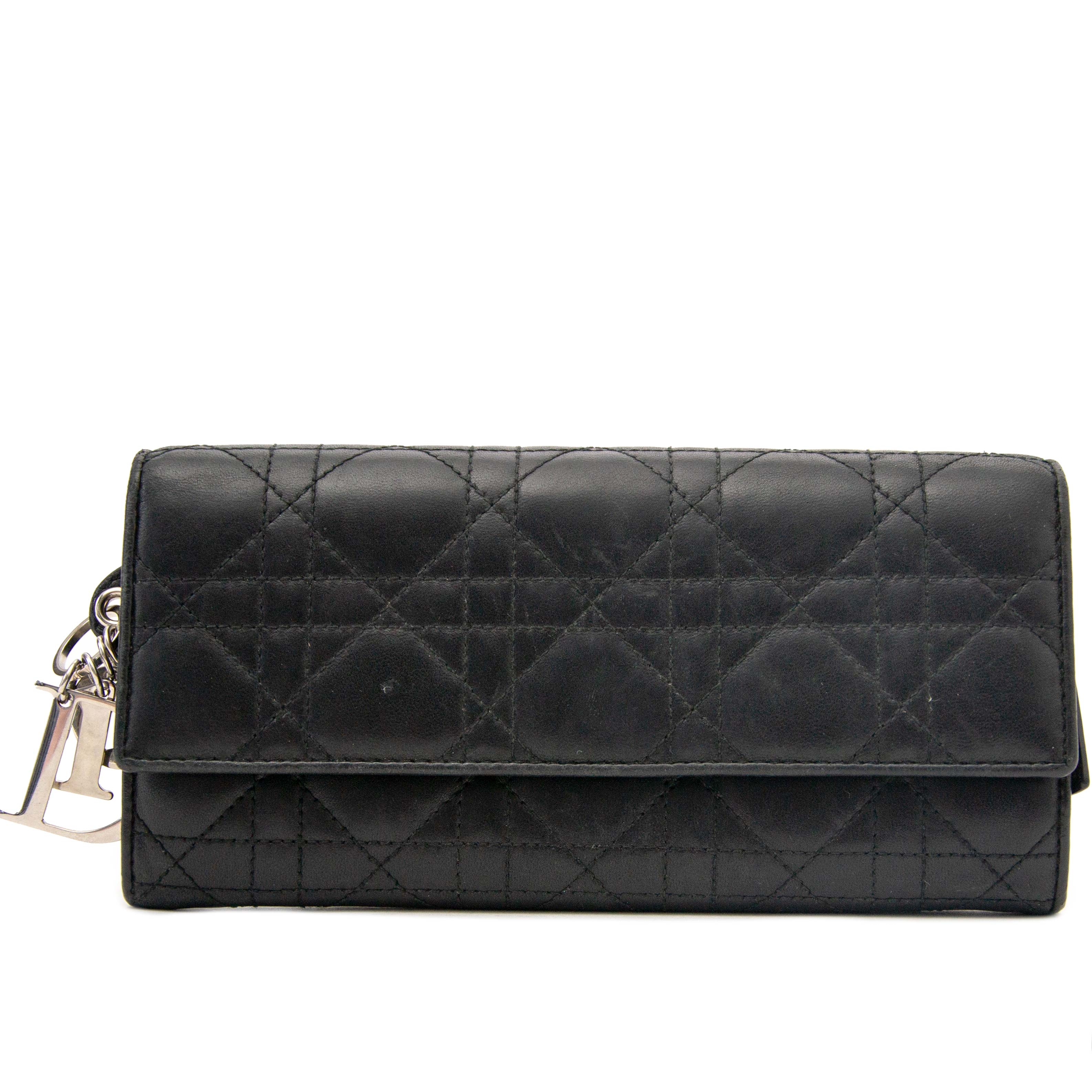 Lady Dior Lotus Wallet Warm Taupe COSETTE #41 Lady Dior Lotus Wallet Warm Taupe COSETTE