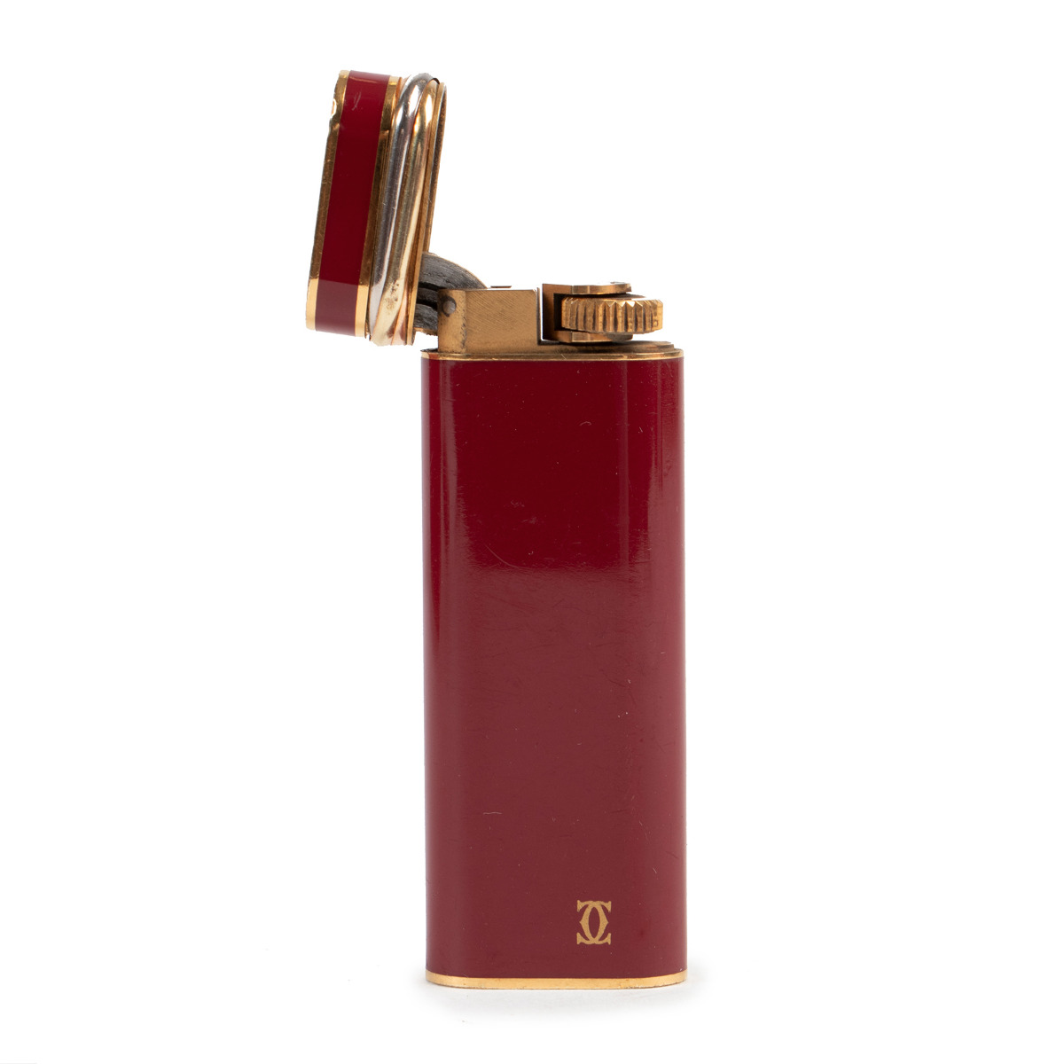 cartier lighter red