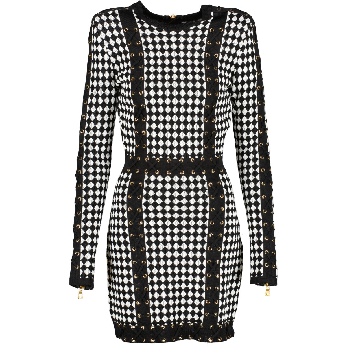 Balmain Black and White Dress size 36 Labellov Buy and