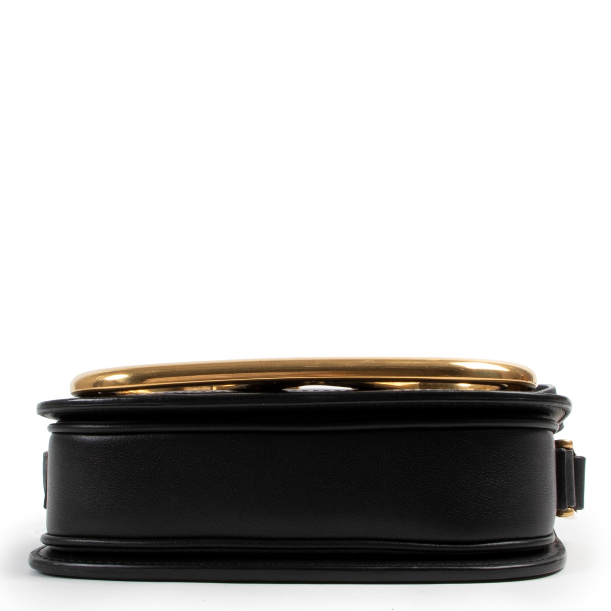 Valentino Garavani Black Calfskin Small Supervee Crossbody