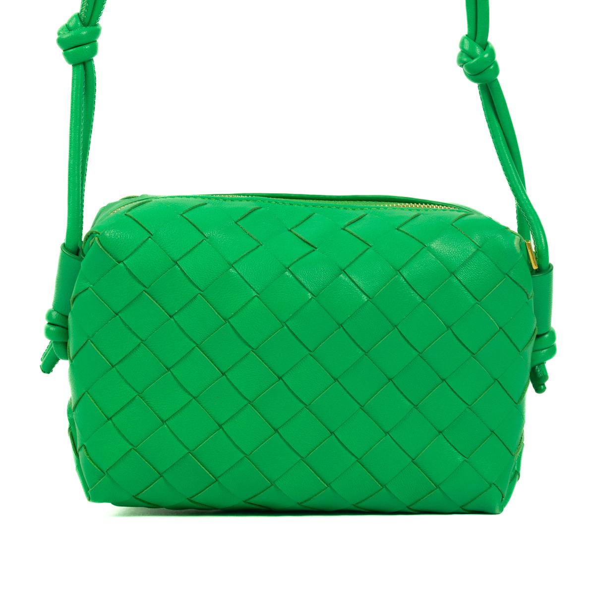 BOTTEGA VENETA　ミニショルダーバッグ ll00080_bottega_green_loop_cro