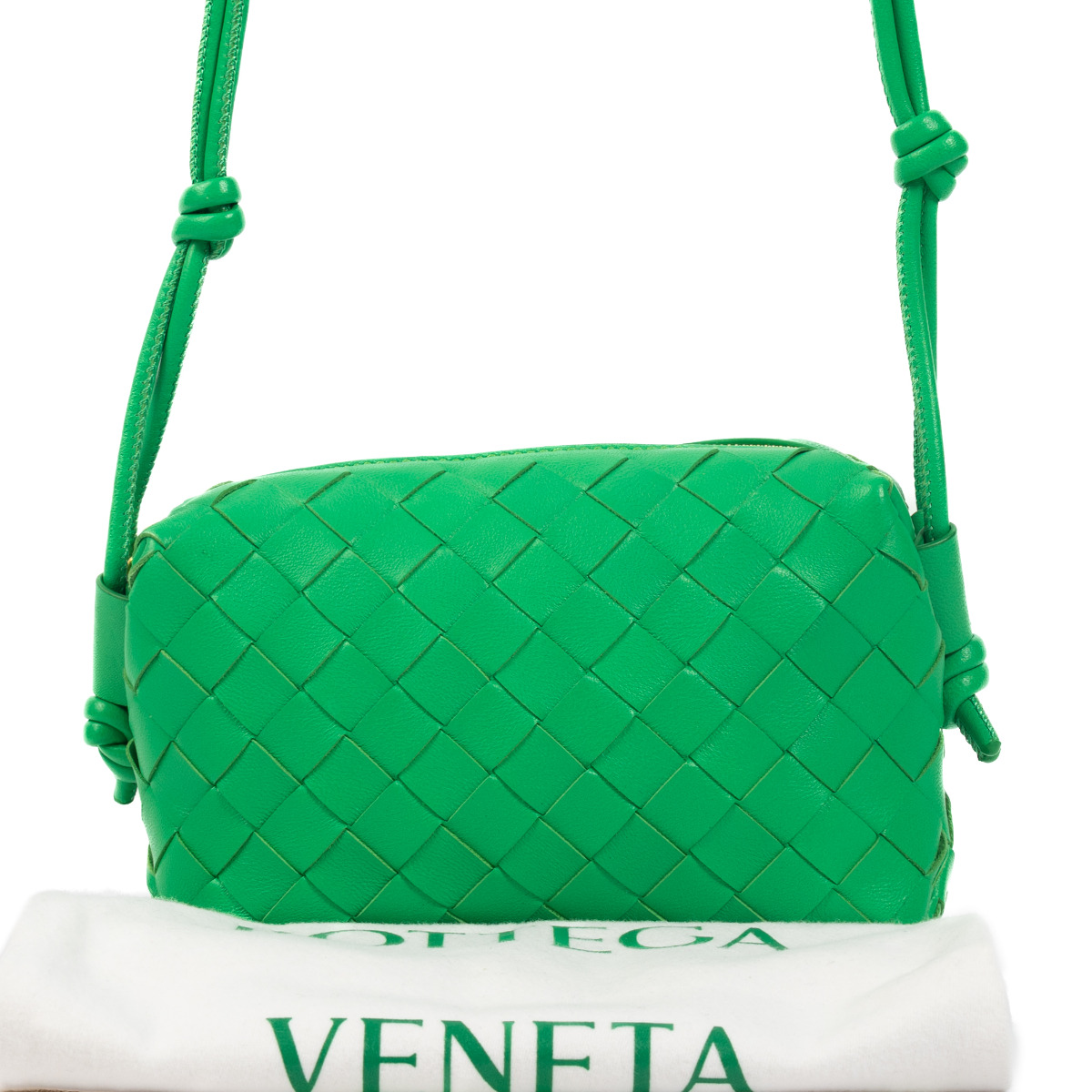 VIP【送料関税込】BOTTEGA VENETA CROSSBODY BAGS ll00080_bottega_green_loop_cro