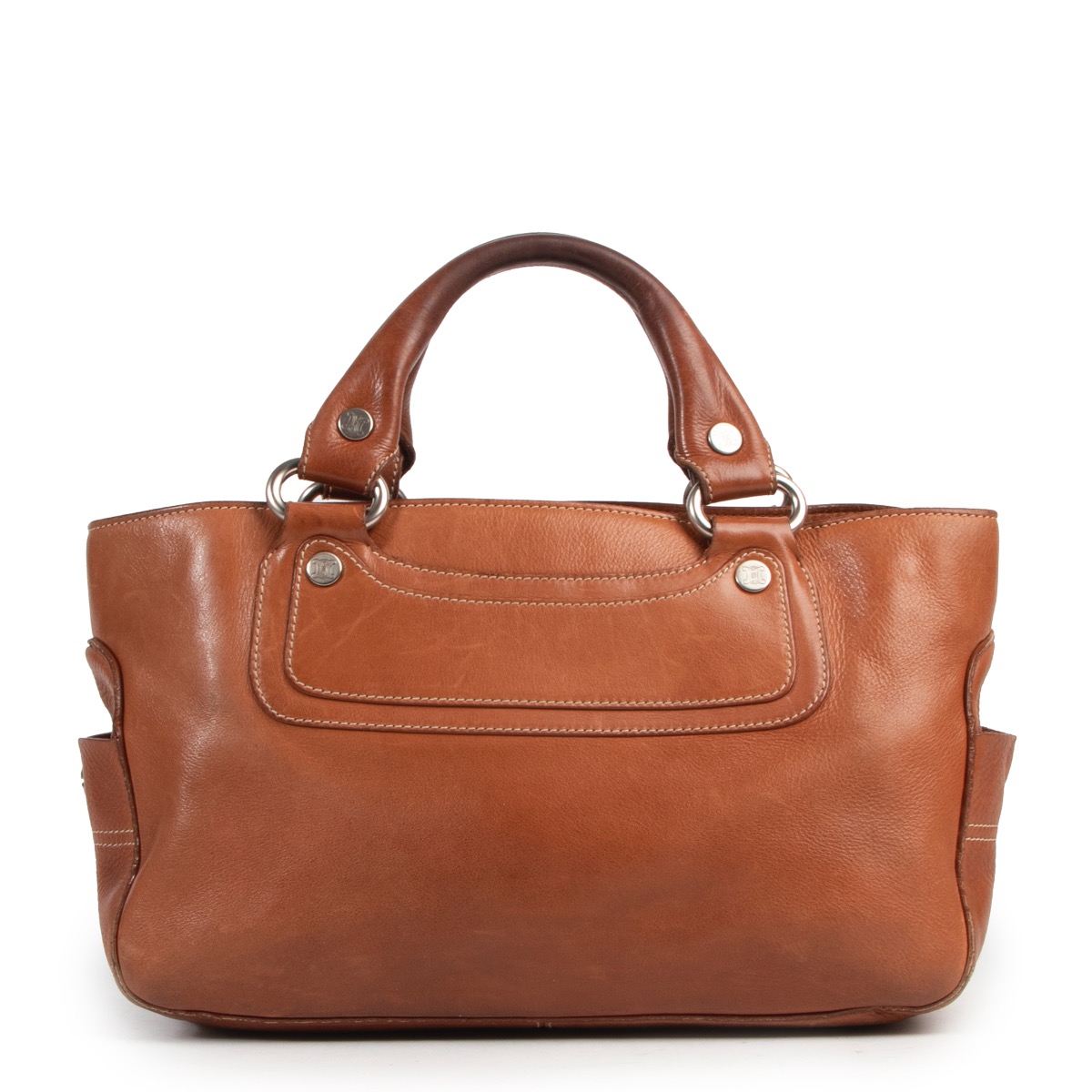 C line Dark Brown Boogie Bag Labellov Buy and Sell Authentic