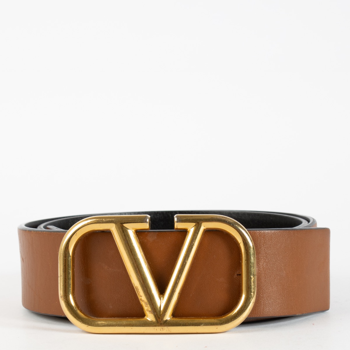 Valentino Garavani Reversible Vlogo Signature 40mm Belt Size 85