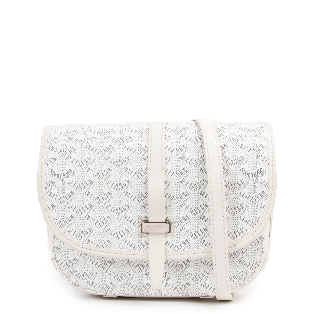 Belvedère leather bag Goyard White in Leather - 34997623