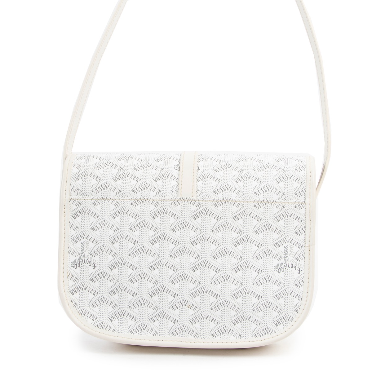 Belvedère leather bag Goyard White in Leather - 32011900
