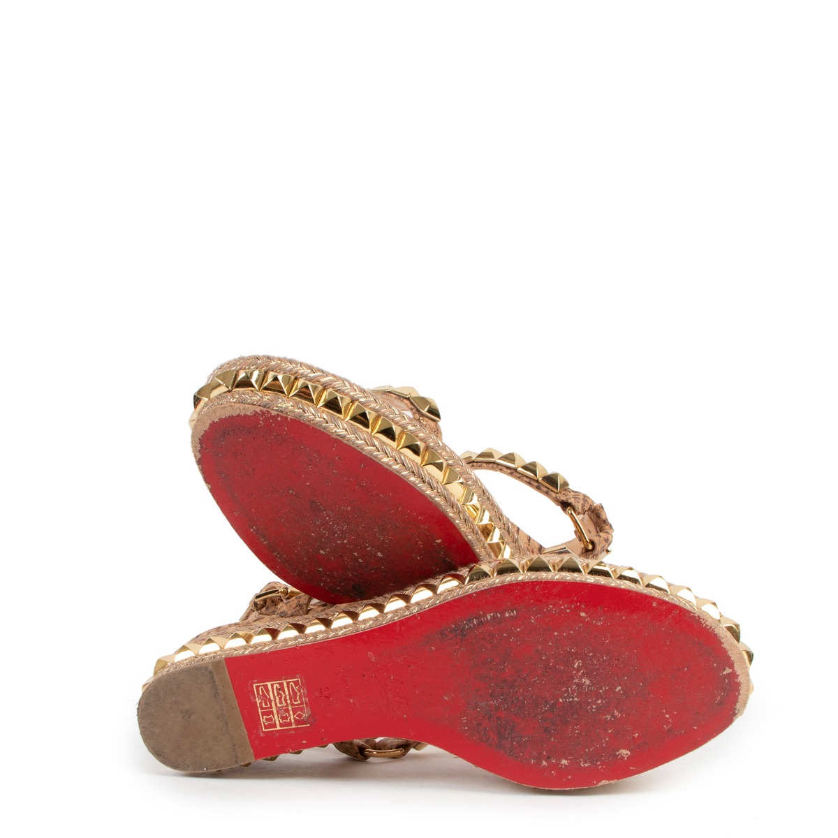 Christian Louboutin | Madmonica multi espadrille wedge