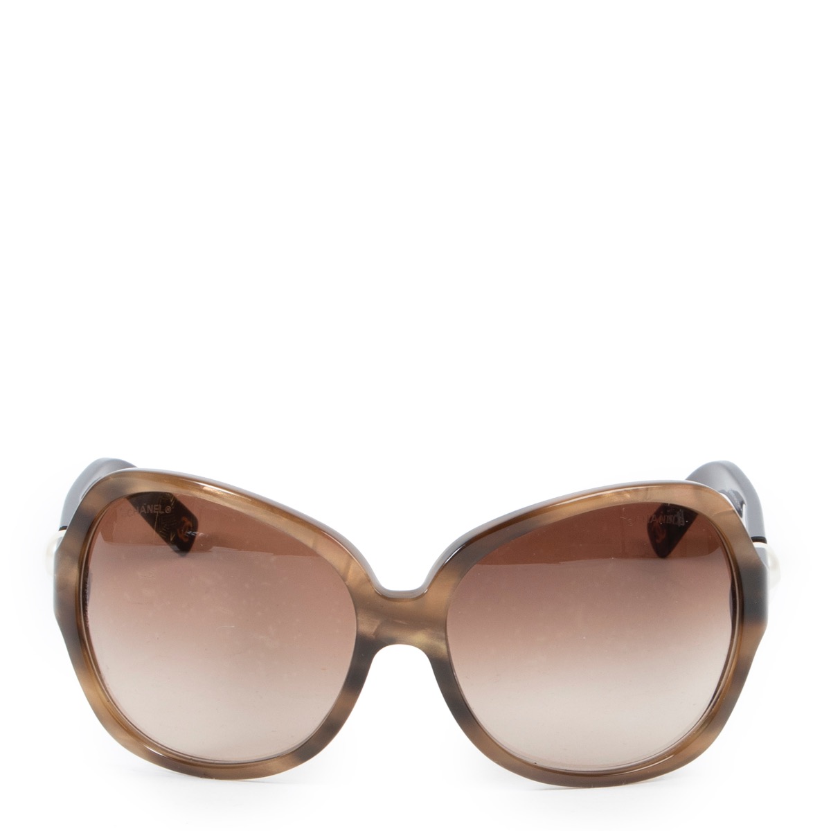 Buy Pre-Owned CHANEL Pearl Soleil Papillon Sunglasses