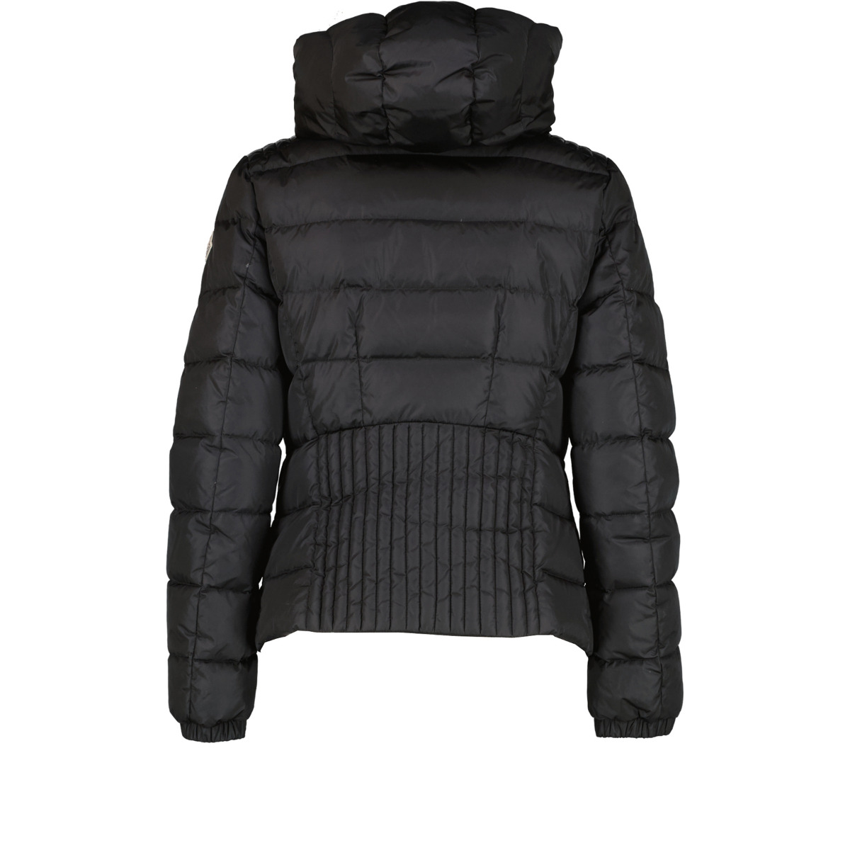 【関税＆送料込み】Moncler 'Ige' Black Polyamide Down Jacke ll00232_moncler_black_coat_det